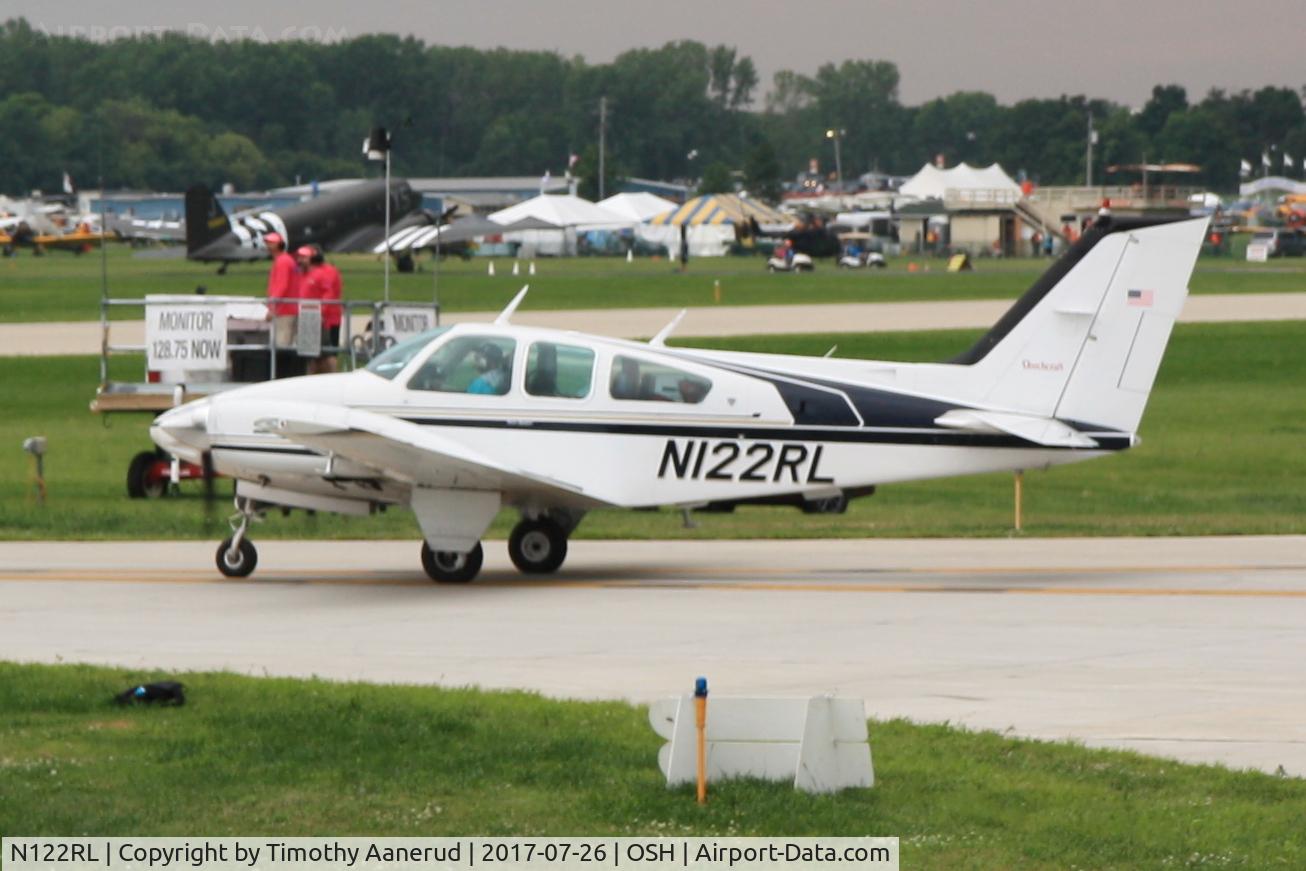 N122RL, 1978 Beech 95-B55 (T42A) Baron C/N TC-2177, 1978 Beech 95-B55 (T42A), c/n: TC-2177