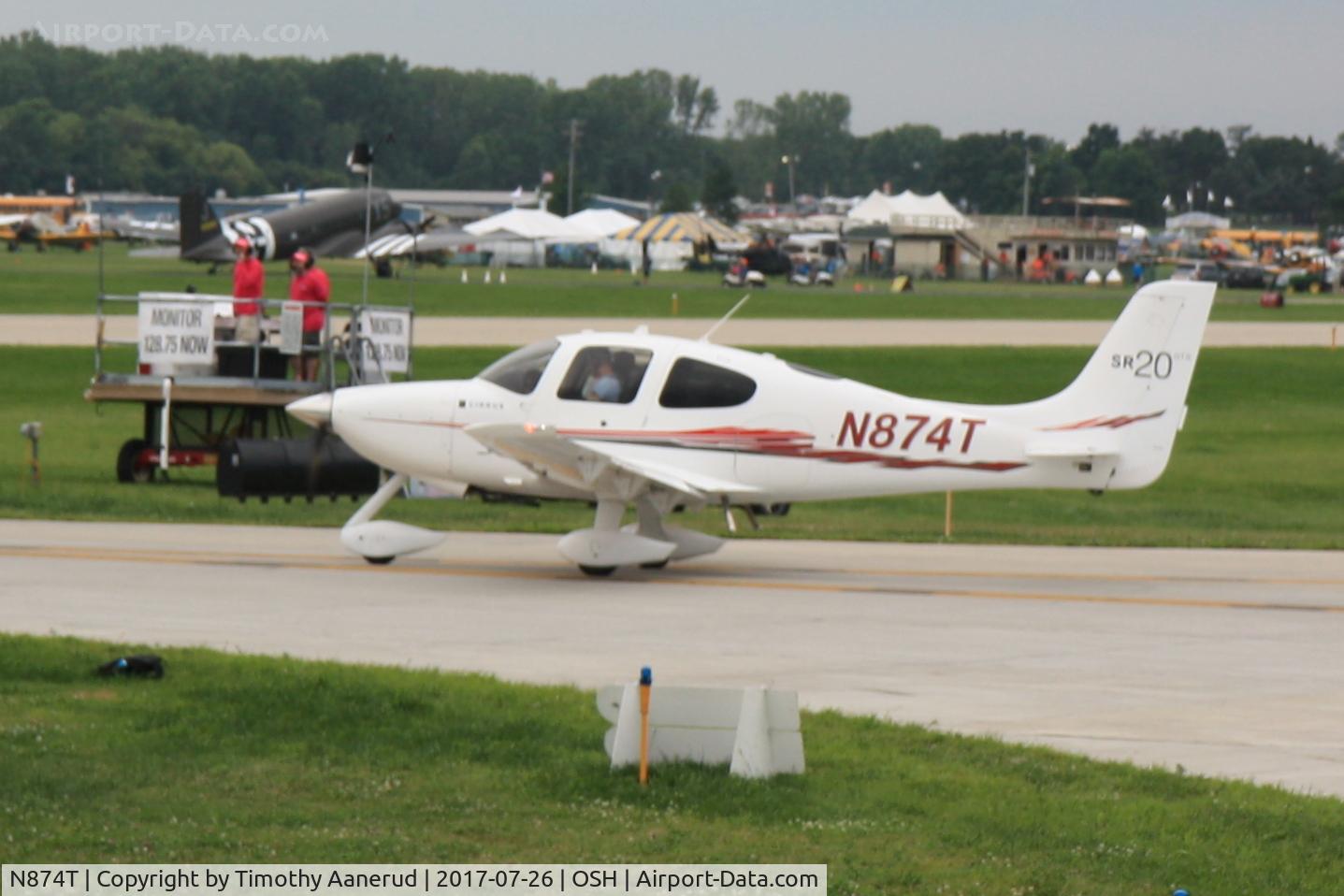 N874T, Cirrus SR20 C/N 2020, Cirrus SR20, c/n: 2020