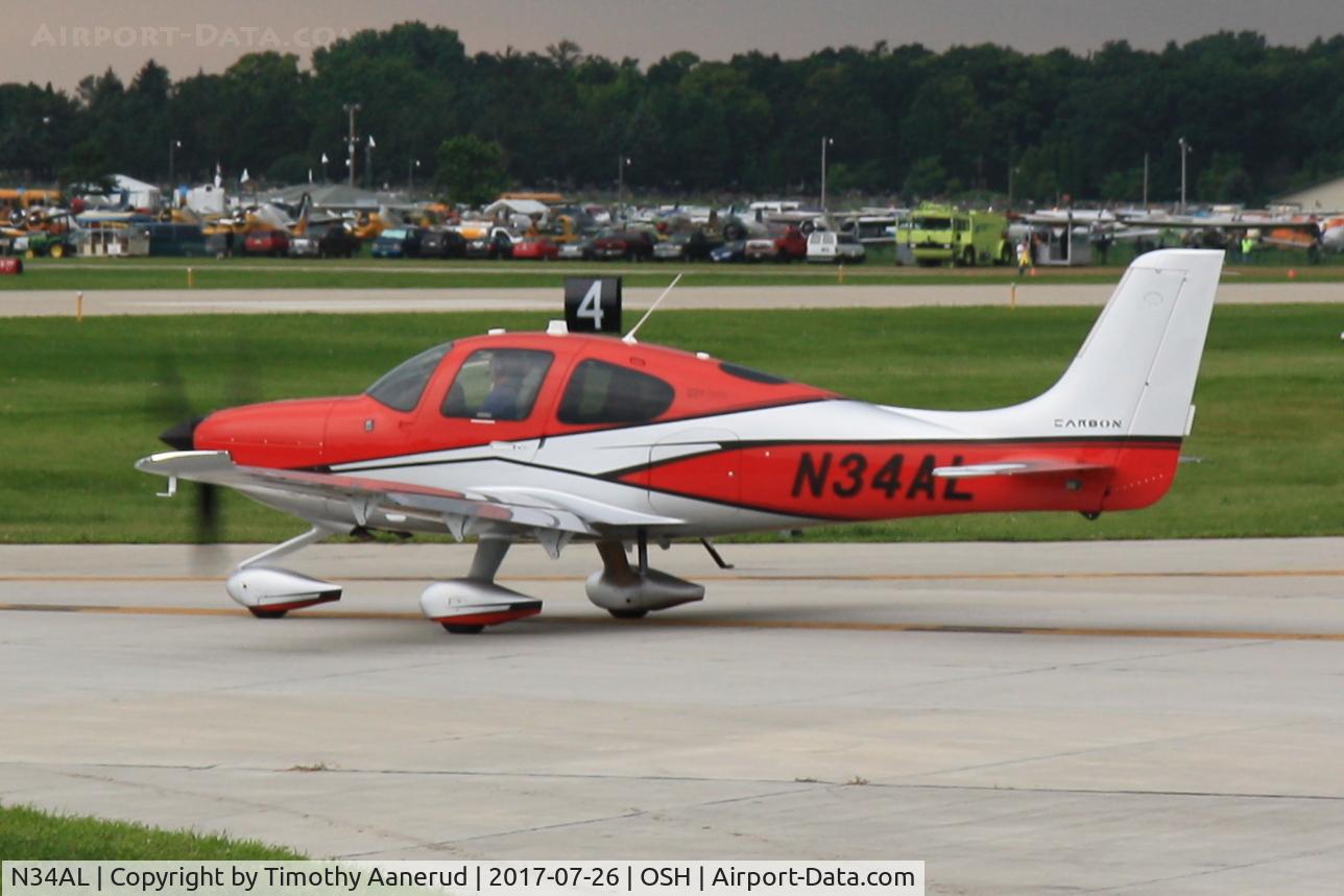 N34AL, 2017 Cirrus SR22T C/N 1516, 2017 Cirrus SR22T, c/n: 1516