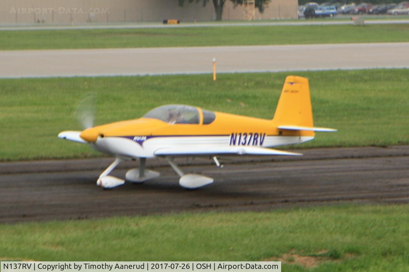 N137RV, 2001 Vans RV-7 C/N 1, 2001 Vans RV-7, c/n: 1