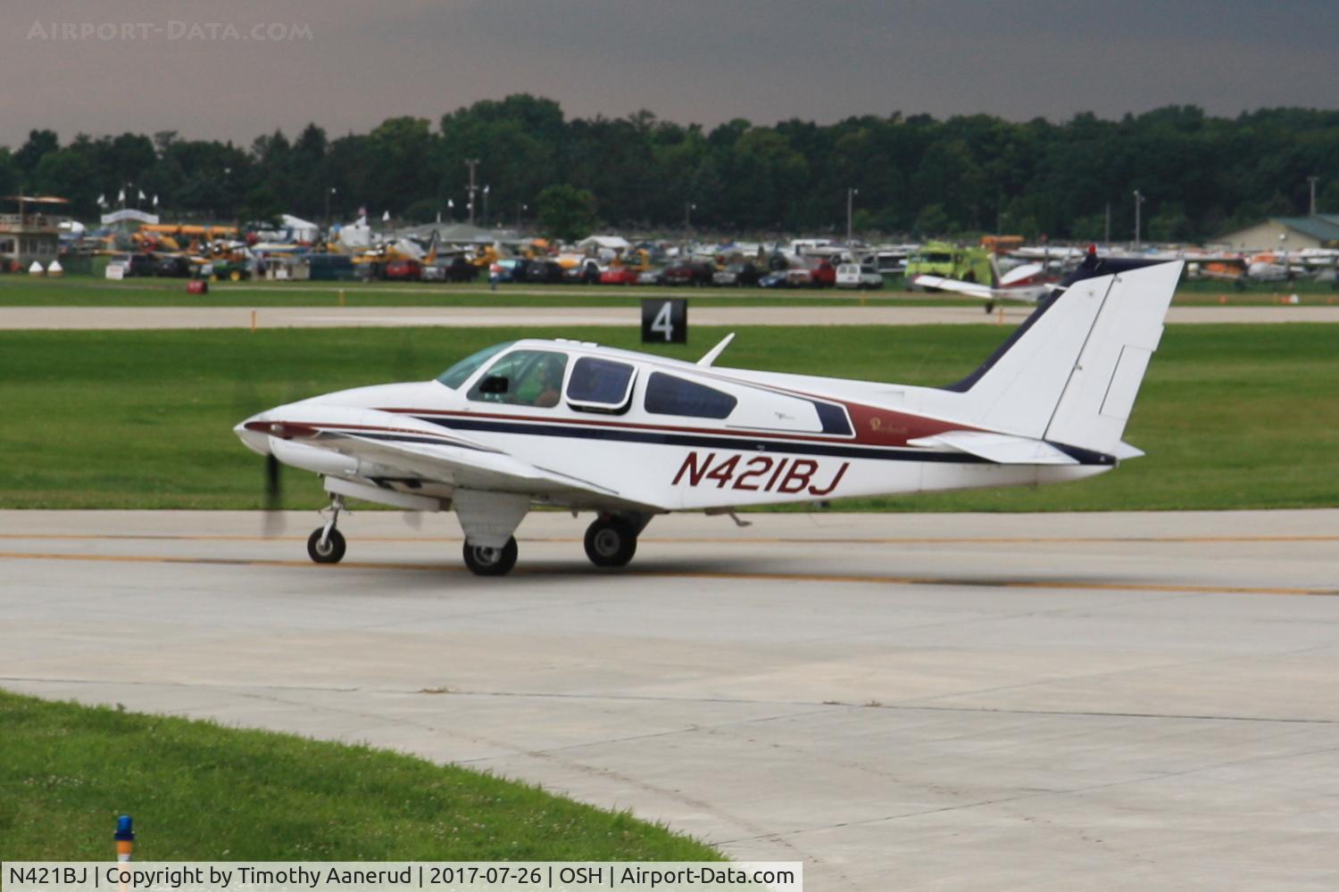 N421BJ, 1968 Beech 95-B55 (T42A) Baron C/N TC-1057, 1968 Beech 95-B55 (T42A), c/n: TC-1057
