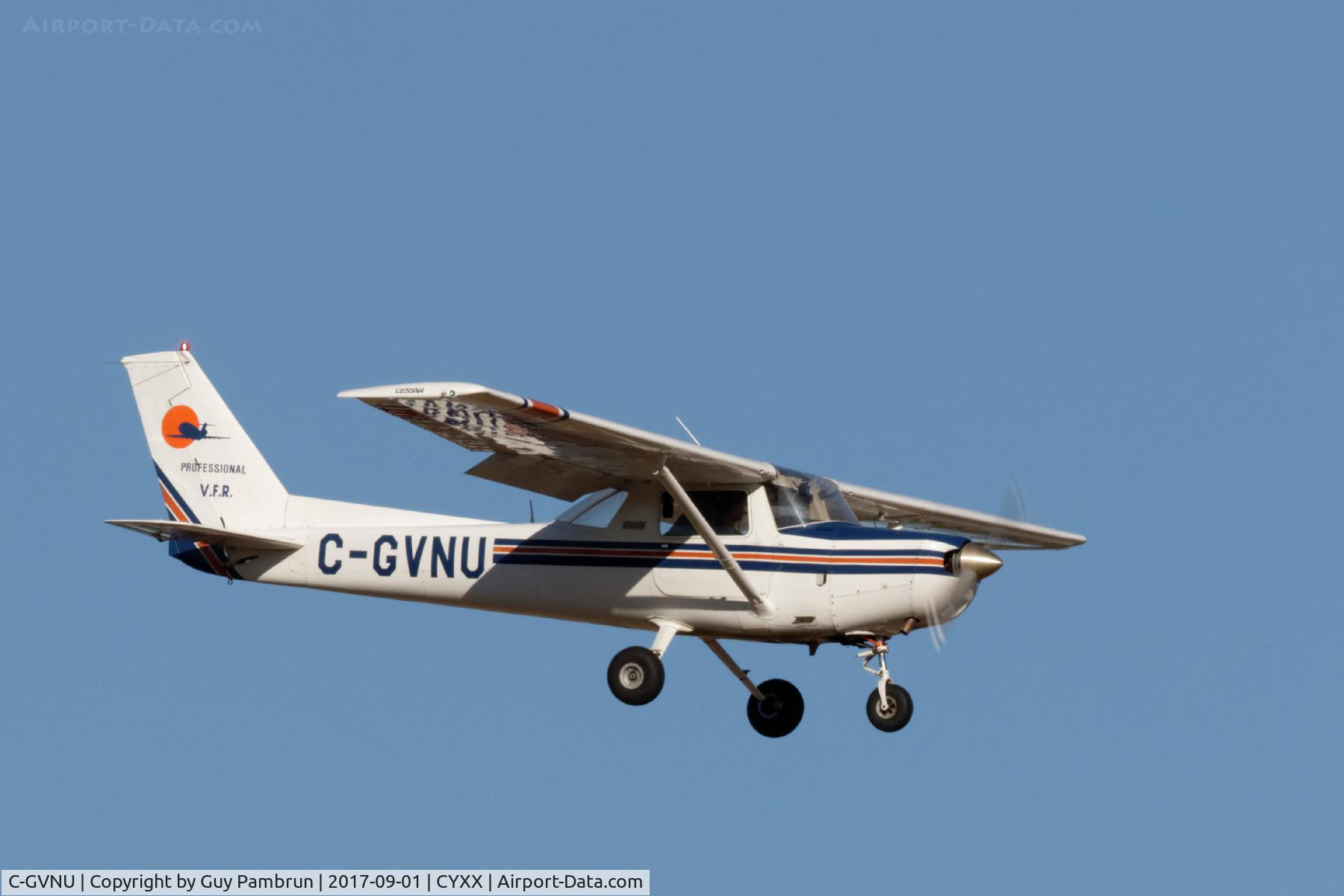 C-GVNU, 1978 Cessna 152 C/N 15280913, Landing