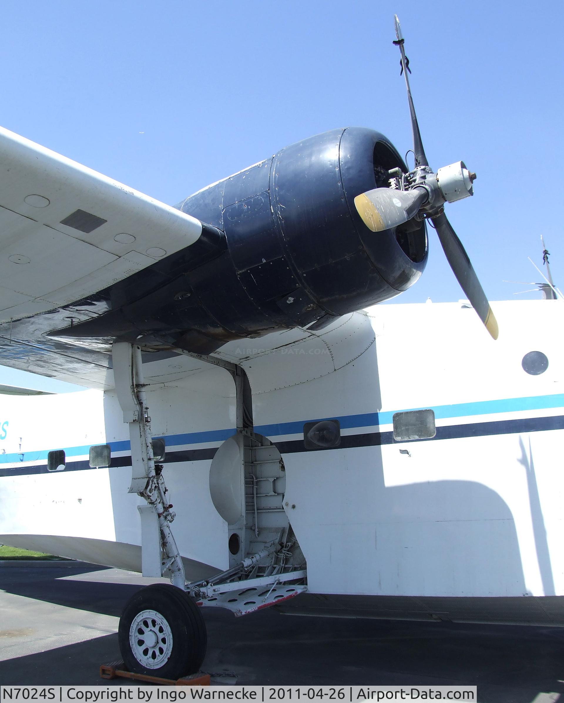 N7024S, Grumman HU-16B Albatross C/N G-258, Grumman HU-16B Albatross at the Yanks Air Museum, Chino CA