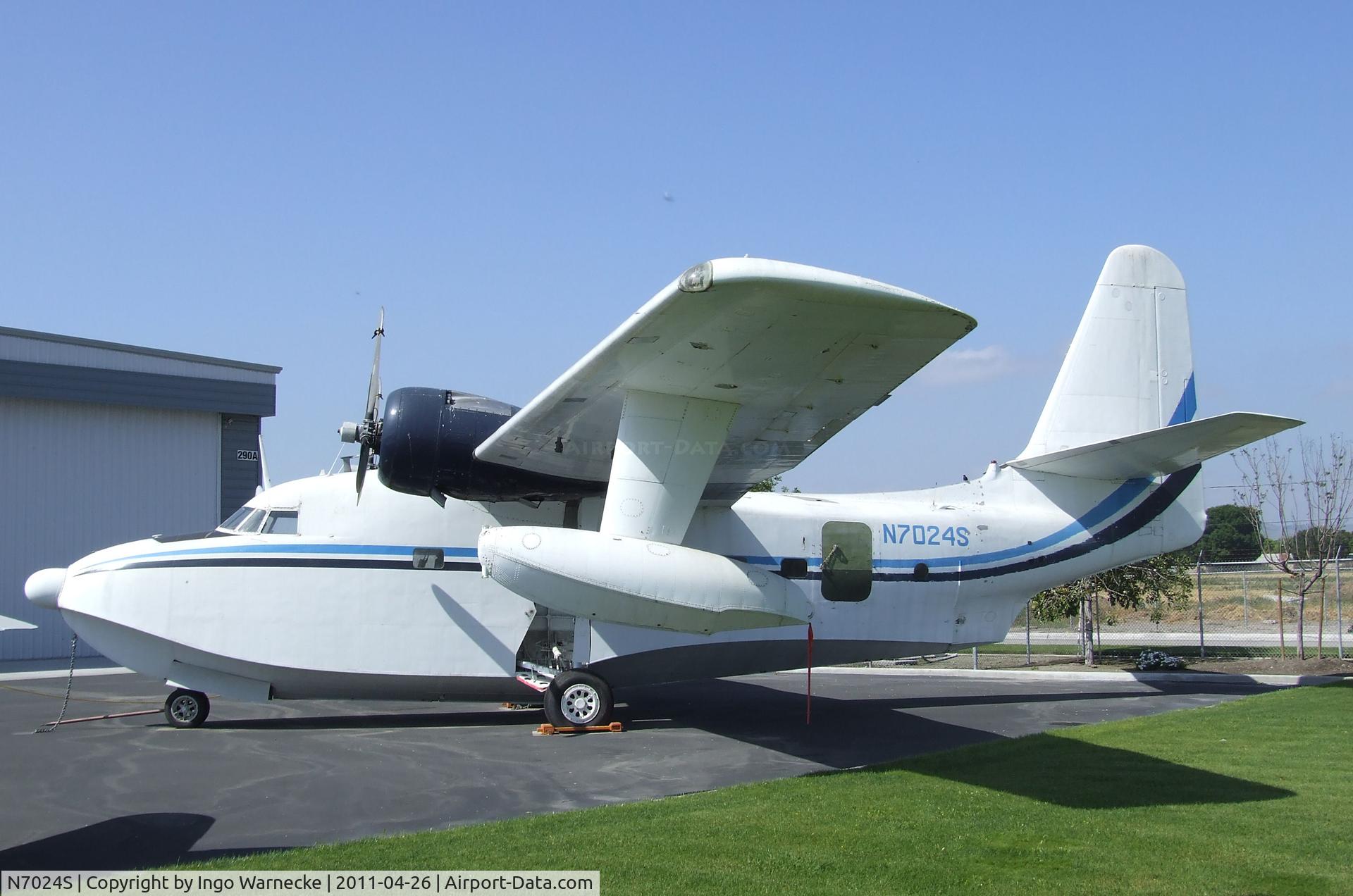N7024S, Grumman HU-16B Albatross C/N G-258, Grumman HU-16B Albatross at the Yanks Air Museum, Chino CA