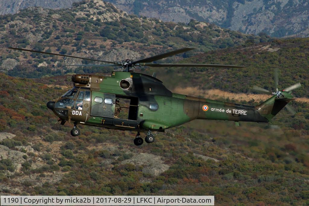 1190, Aerospatiale SA-330B Puma C/N 1190, Landing