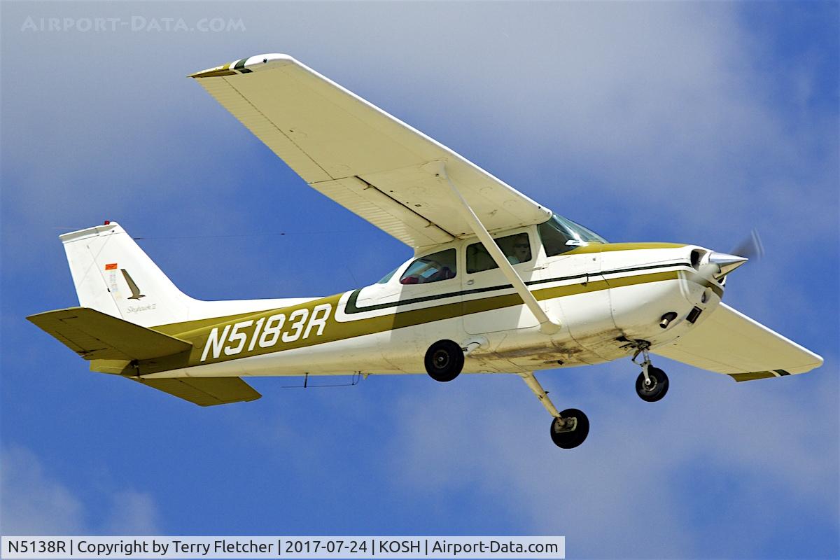 N5138R, 1974 Cessna 172M Skyhawk II C/N 17263355, At 2017 EAA AirVenture at Oshkosh