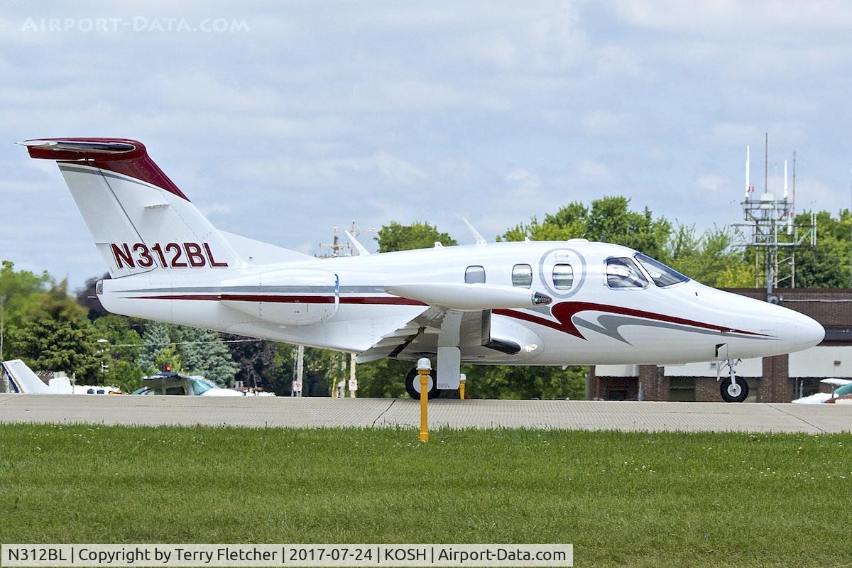 N312BL, 2007 Eclipse Aviation Corp EA500 C/N 000020, At 2017 EAA AirVenture at Oshkosh