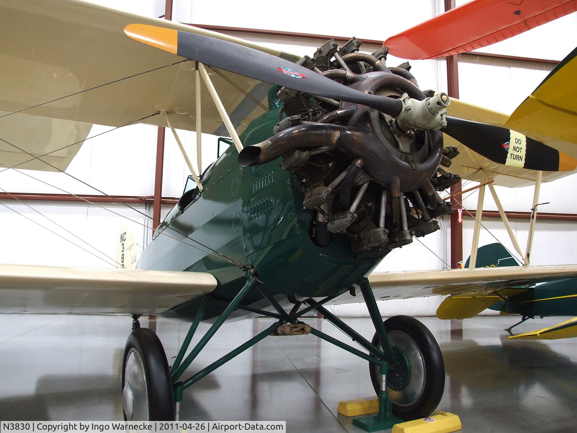 N3830, 1928 Roos Lincoln Page 1928 C/N 156, Roos Lincoln Page 1928 at the Yanks Air Museum, Chino CA
