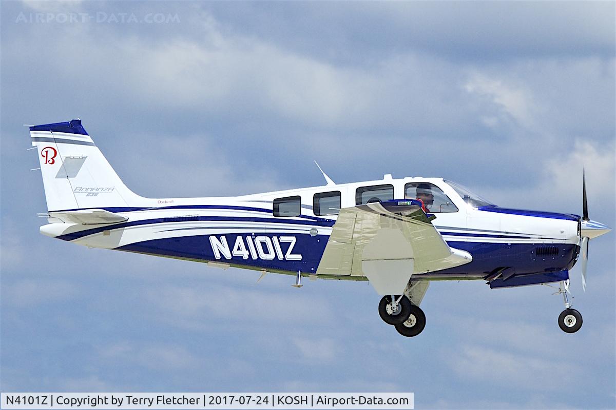 N4101Z, 2017 Beechcraft G36 Bonanza C/N E-4101, At 2017 EAA AirVenture at Oshkosh
