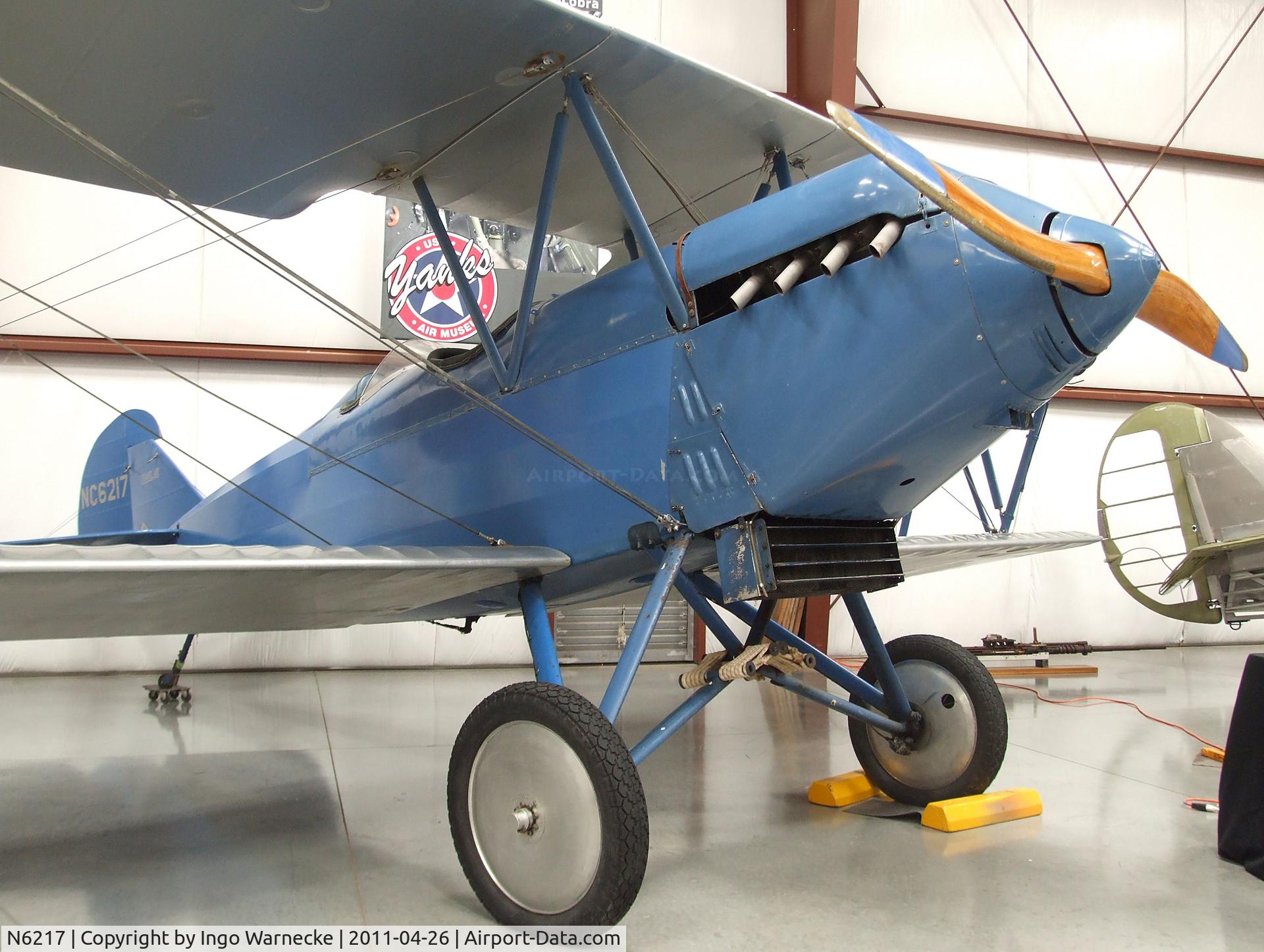 N6217, 1928 Travel Air 2000 C/N 669, Travel Air 2000 at the Yanks Air Museum, Chino CA