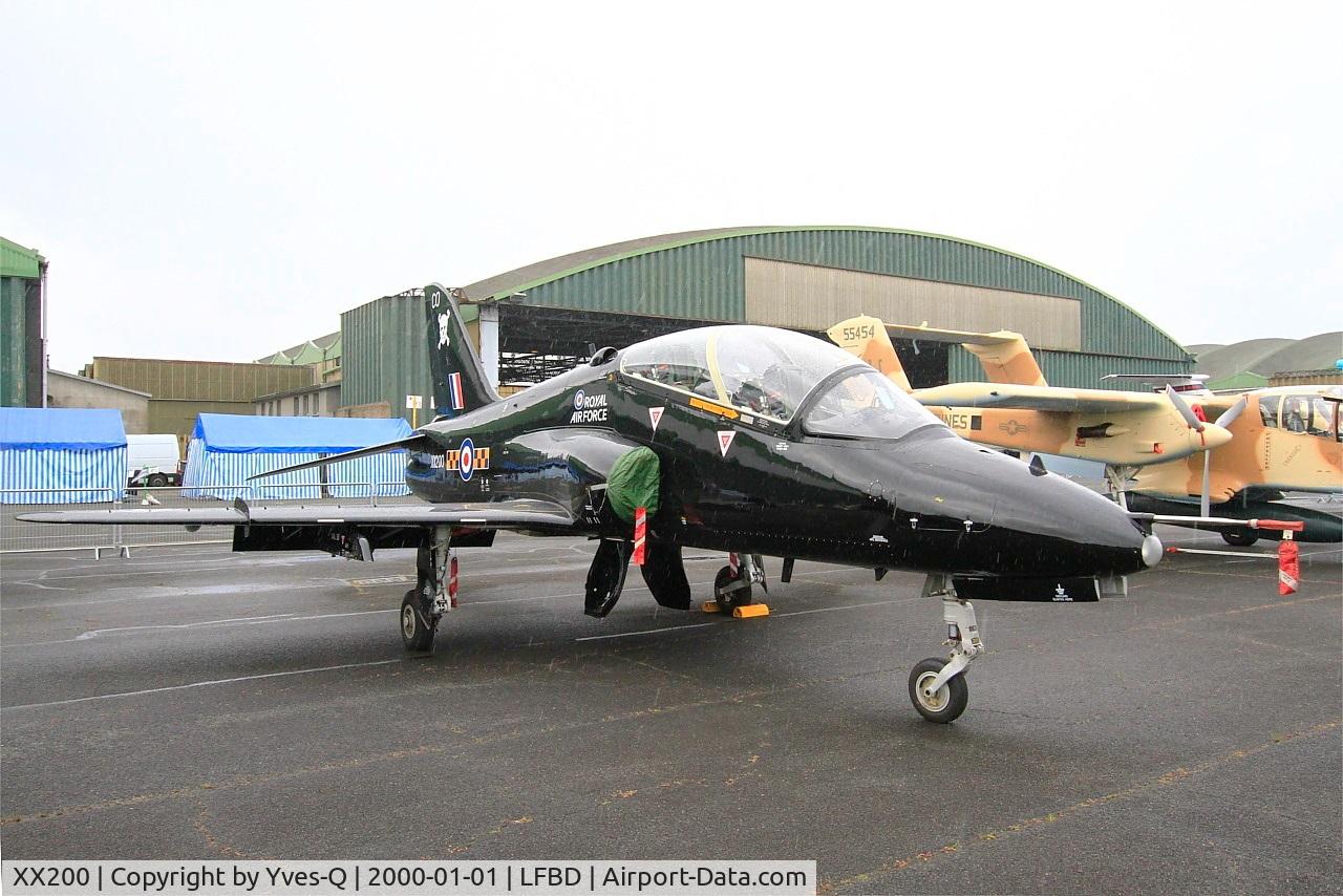 XX200, 1978 Hawker Siddeley Hawk T.1A C/N 047/312047, Hawker Siddeley Hawk T.1A, Static display, Bordeaux-Mérignac Air Base 106 (LFBD-BOD) Open day 2017