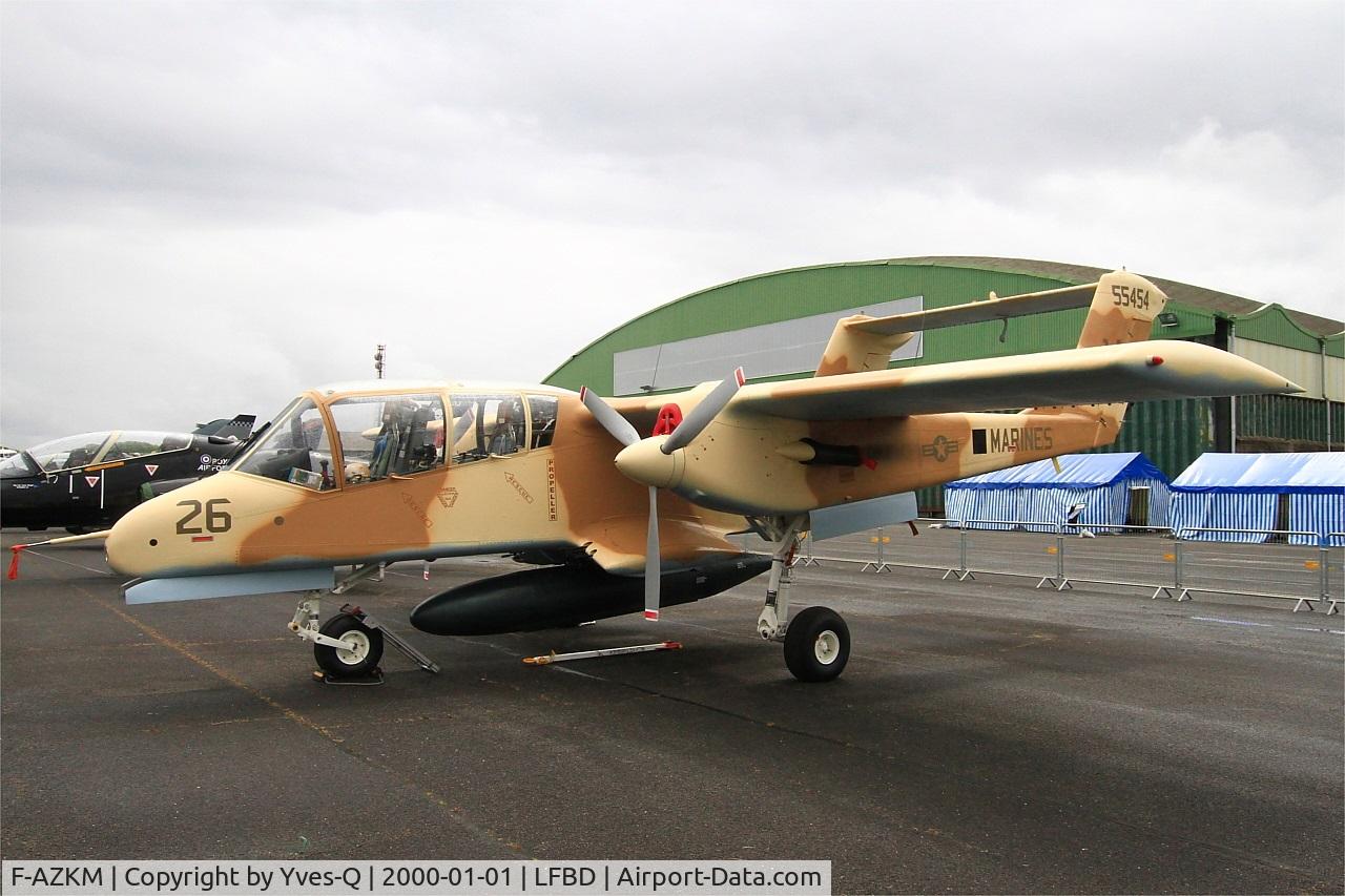 F-AZKM, 1971 North American OV-10B Bronco C/N 338-9 (305-65), North American OV-10B Bronco, Displayed at Bordeaux-Mérignac Air Base 106(LFBD-BOD) Open day 2017