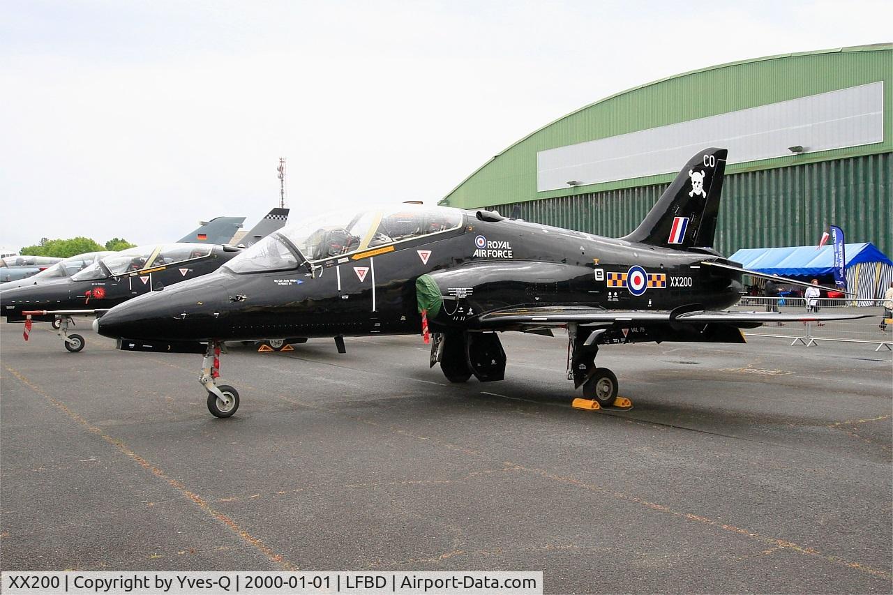 XX200, 1978 Hawker Siddeley Hawk T.1A C/N 047/312047, Hawker Siddeley Hawk T.1A, Static display, Bordeaux-Mérignac Air Base 106 (LFBD-BOD) Open day 2017