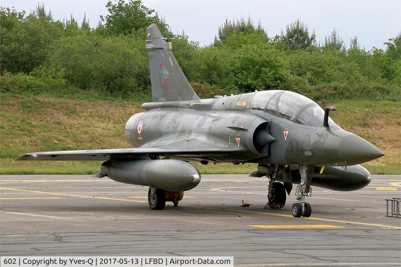 602, Dassault Mirage 2000D C/N 393, Dassault Mirage 2000D, Flight line, Bordeaux-Mérignac (LFBD-BOD) Open day 2017