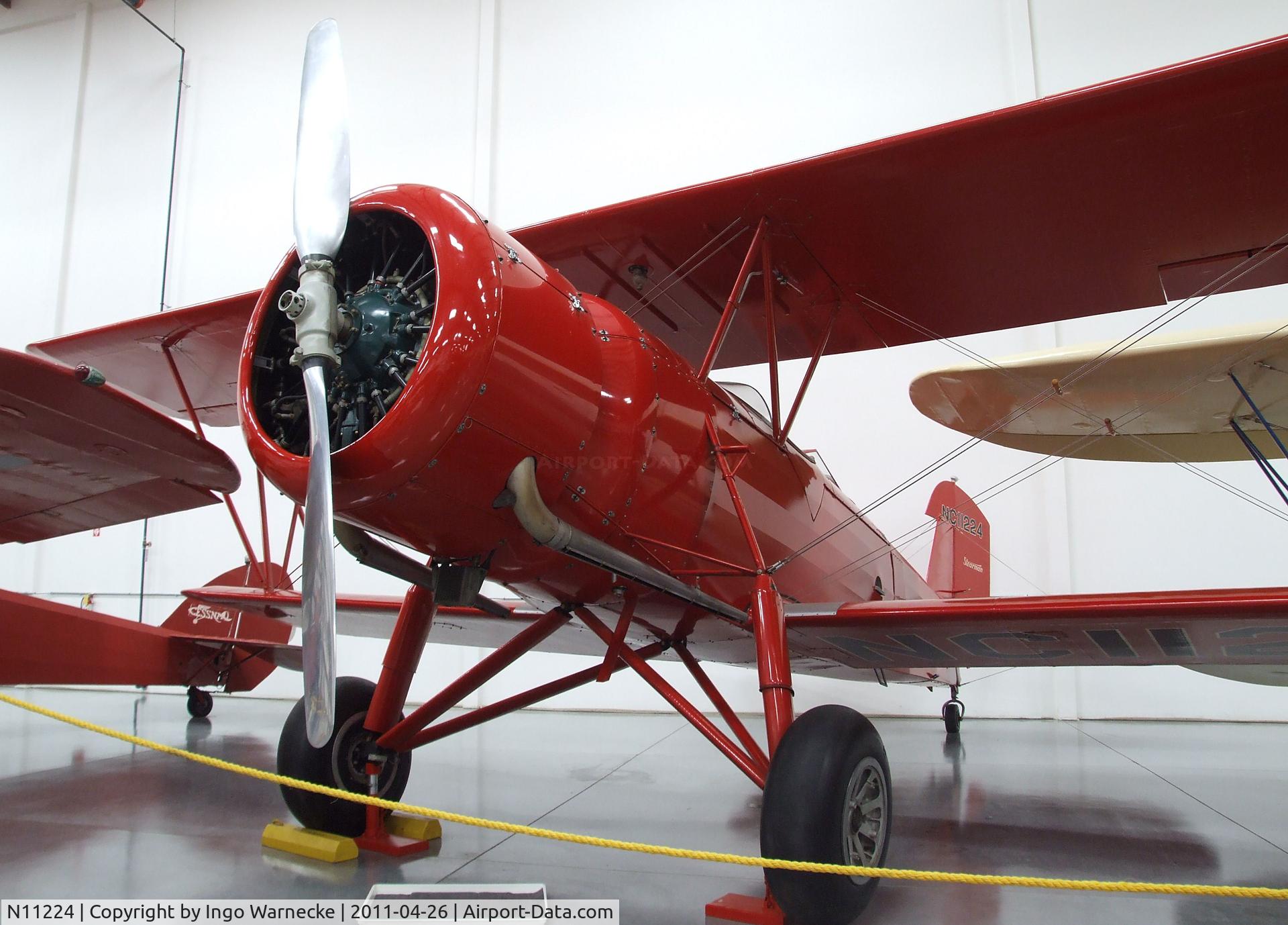 N11224, 1931 Stearman 4-E Junior Speedmail C/N 4026, Stearman 4-E Junior Speedmail at the Yanks Air Museum, Chino CA