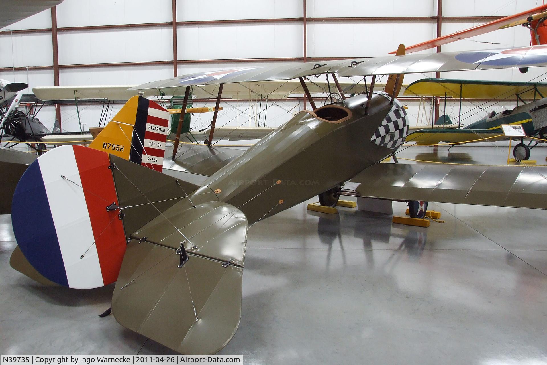 N39735, Thomas-Morse S-4C Scout C/N 39734, Thomas-Morse S-4C Scout at the Yanks Air Museum, Chino CA
