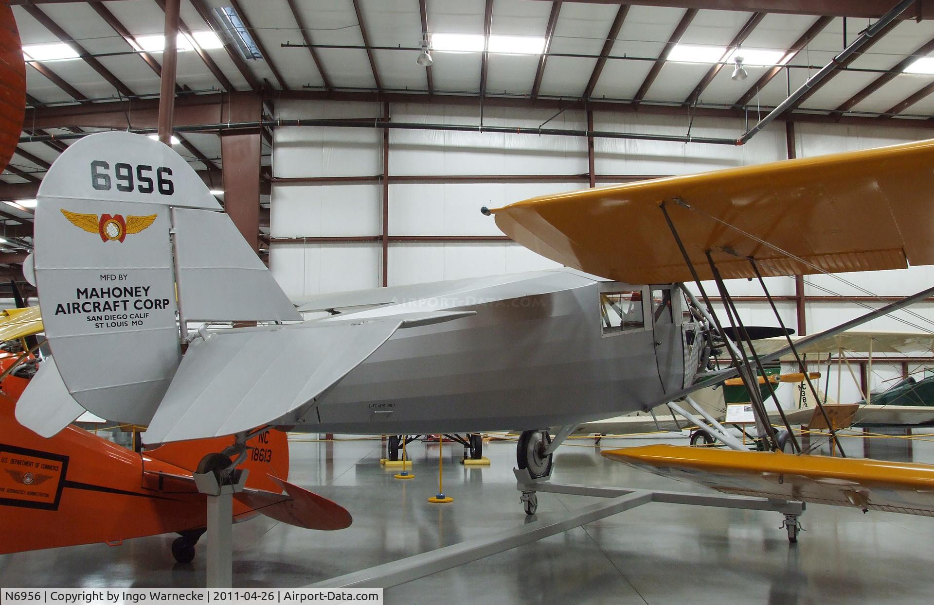 N6956, 1928 Ryan Aircraft B1 Brougham C/N 141, Ryan B-1 Brougham at the Yanks Air Museum, Chino CA
