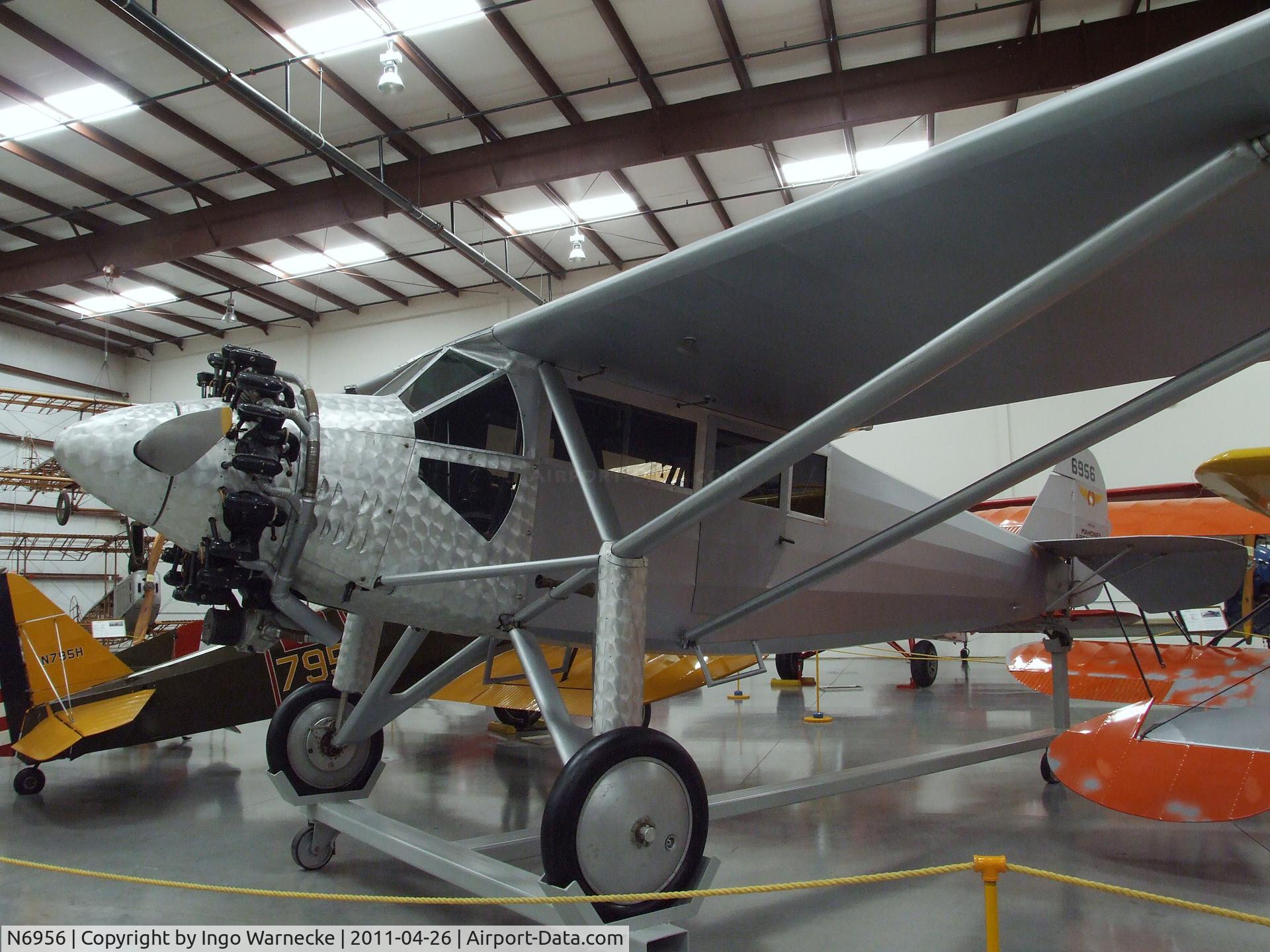 N6956, 1928 Ryan Aircraft B1 Brougham C/N 141, Ryan B-1 Brougham at the Yanks Air Museum, Chino CA