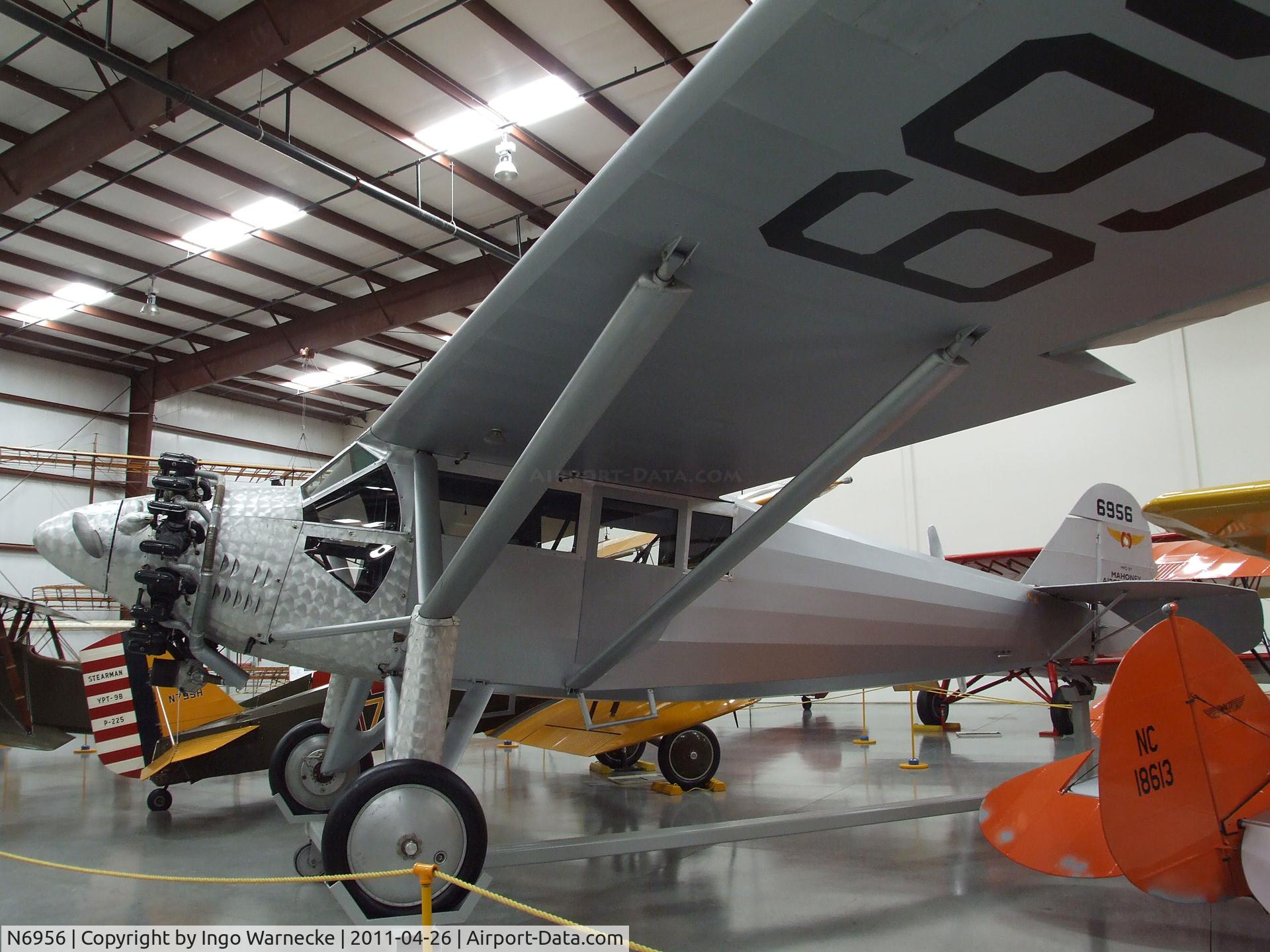 N6956, 1928 Ryan Aircraft B1 Brougham C/N 141, Ryan B-1 Brougham at the Yanks Air Museum, Chino CA