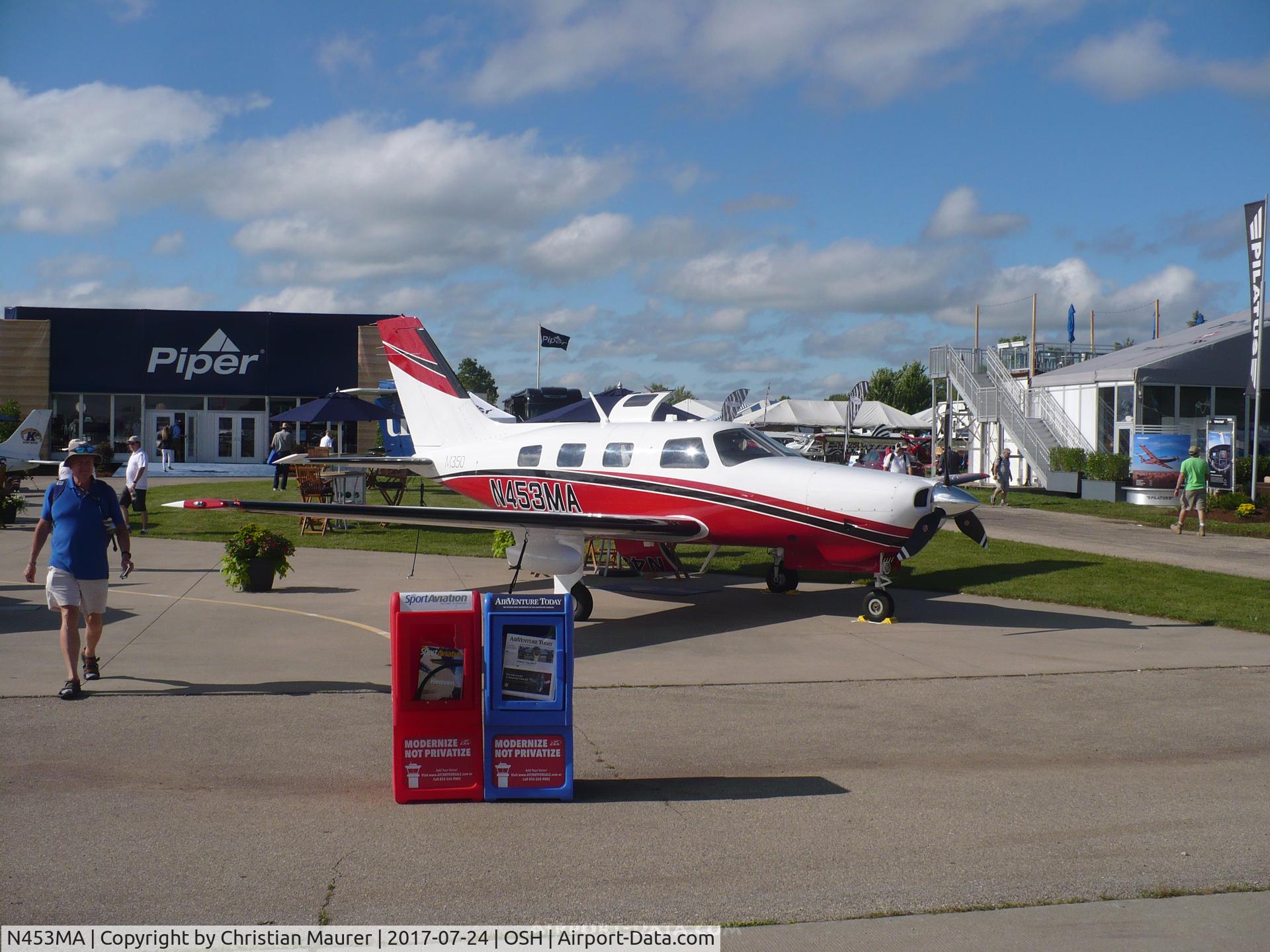 N453MA, 2016 Piper PA-46-350P Malibu Mirage Malibu Mirage C/N 4636687, Piper Mirage