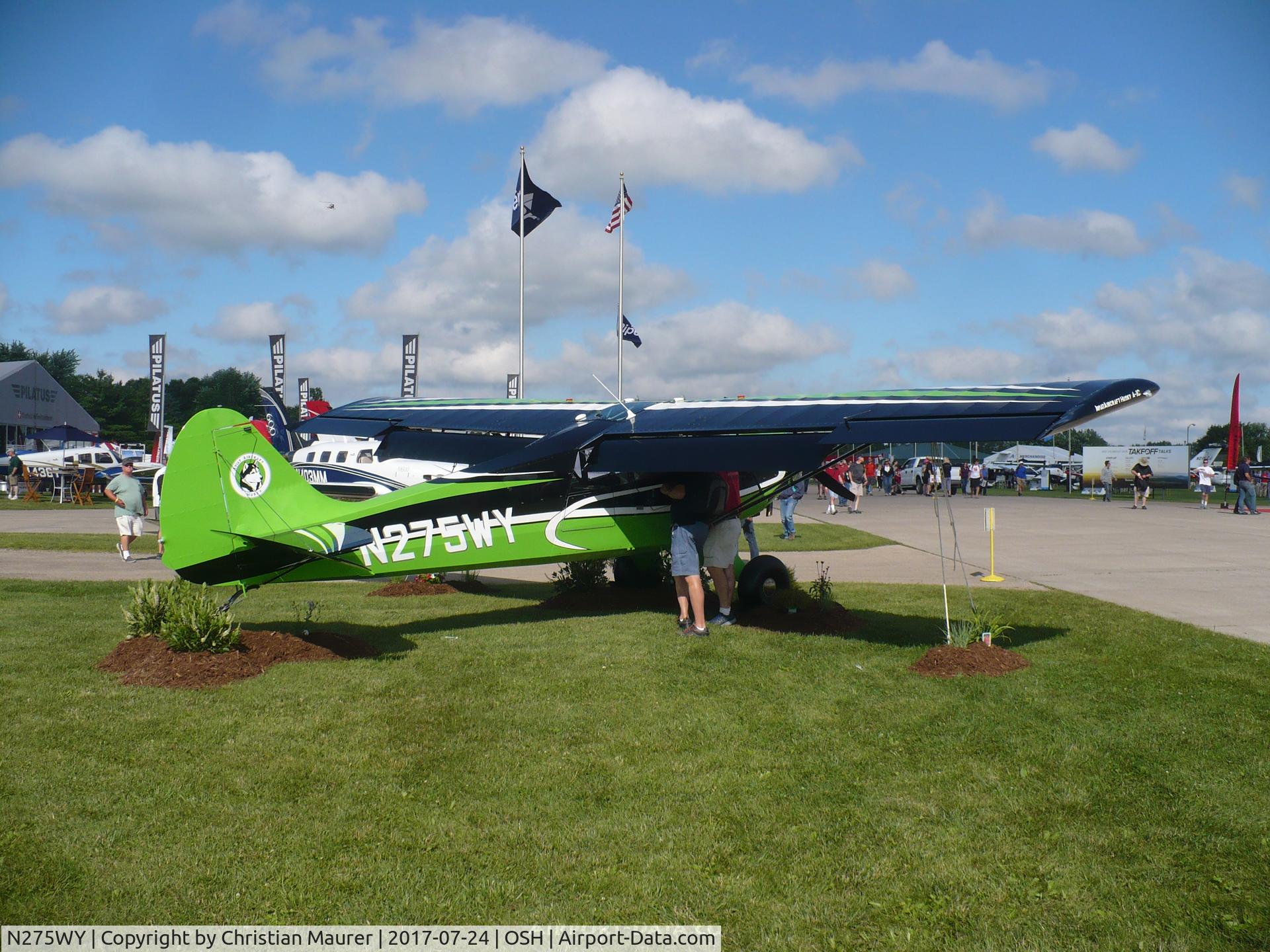 N275WY, 2017 Aviat A-1C-180 Husky C/N 3275, Husky