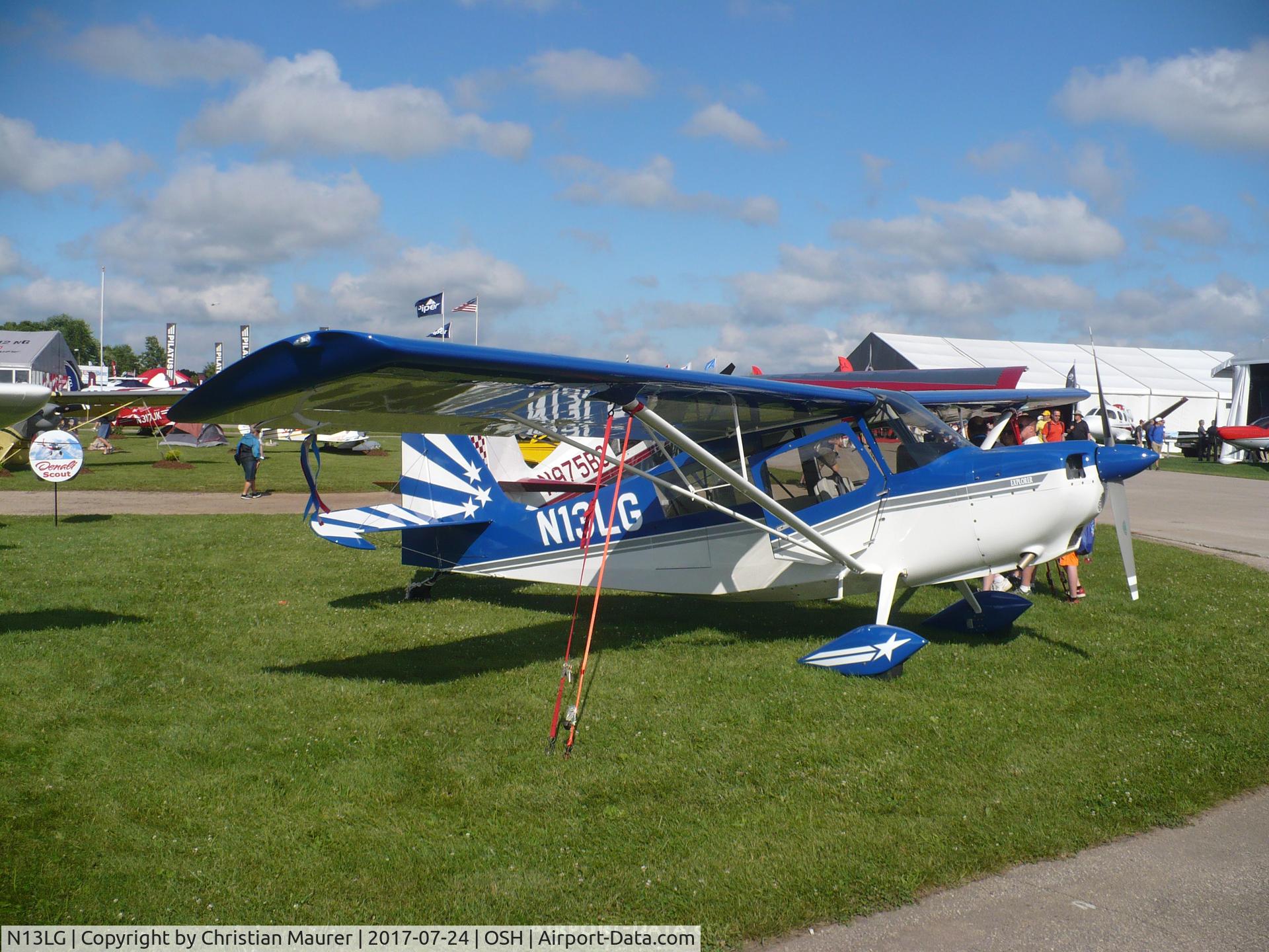 N13LG, 2017 American Champion 7GCBC C/N 1473-2017, Citabria Explorer