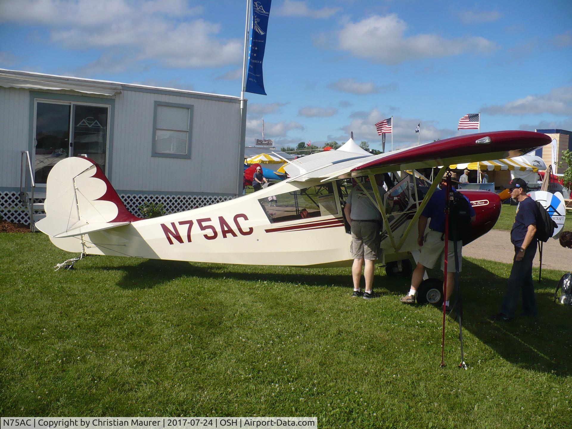 N75AC, 2016 Champion 7EC C/N 1039-2016, 7EC