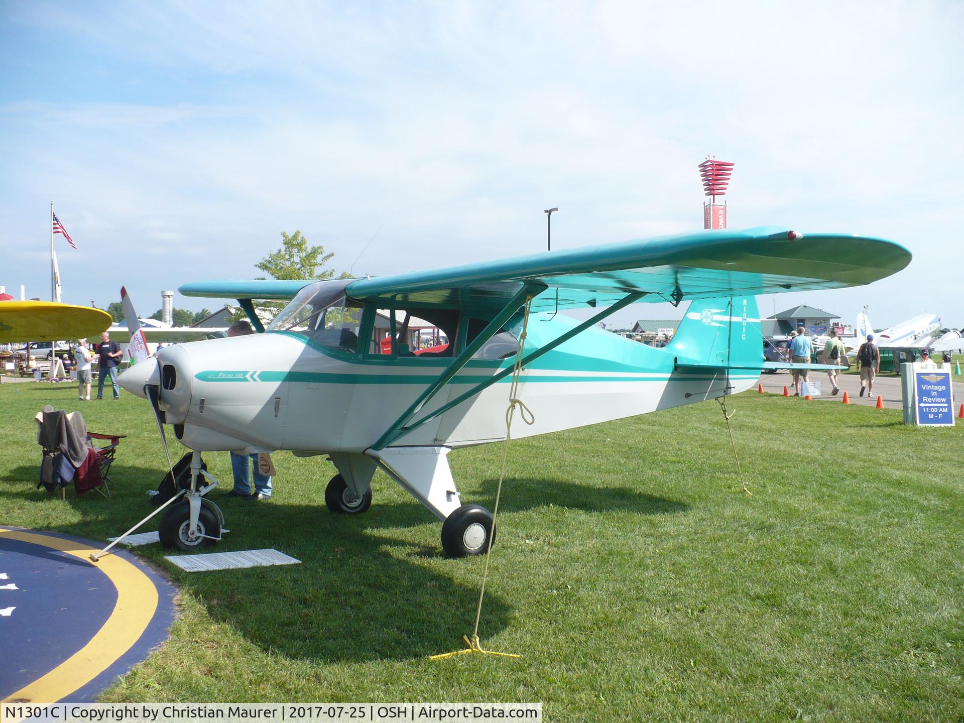 N1301C, 1953 Piper PA-22-135 Tri-Pacer C/N 22-1095, 100% Original PA-22-135 - Fabric, Avionics, Radios, Transponder, Engine, Interior are all original from the Factory in 1953!