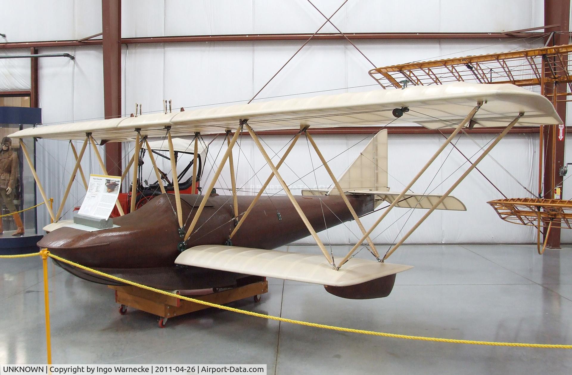 UNKNOWN, 1920 Thomas-Pigeon Flying Boat C/N unknown, Thomas-Pigeon Flying Boat at the Yanks Air Museum, Chino CA