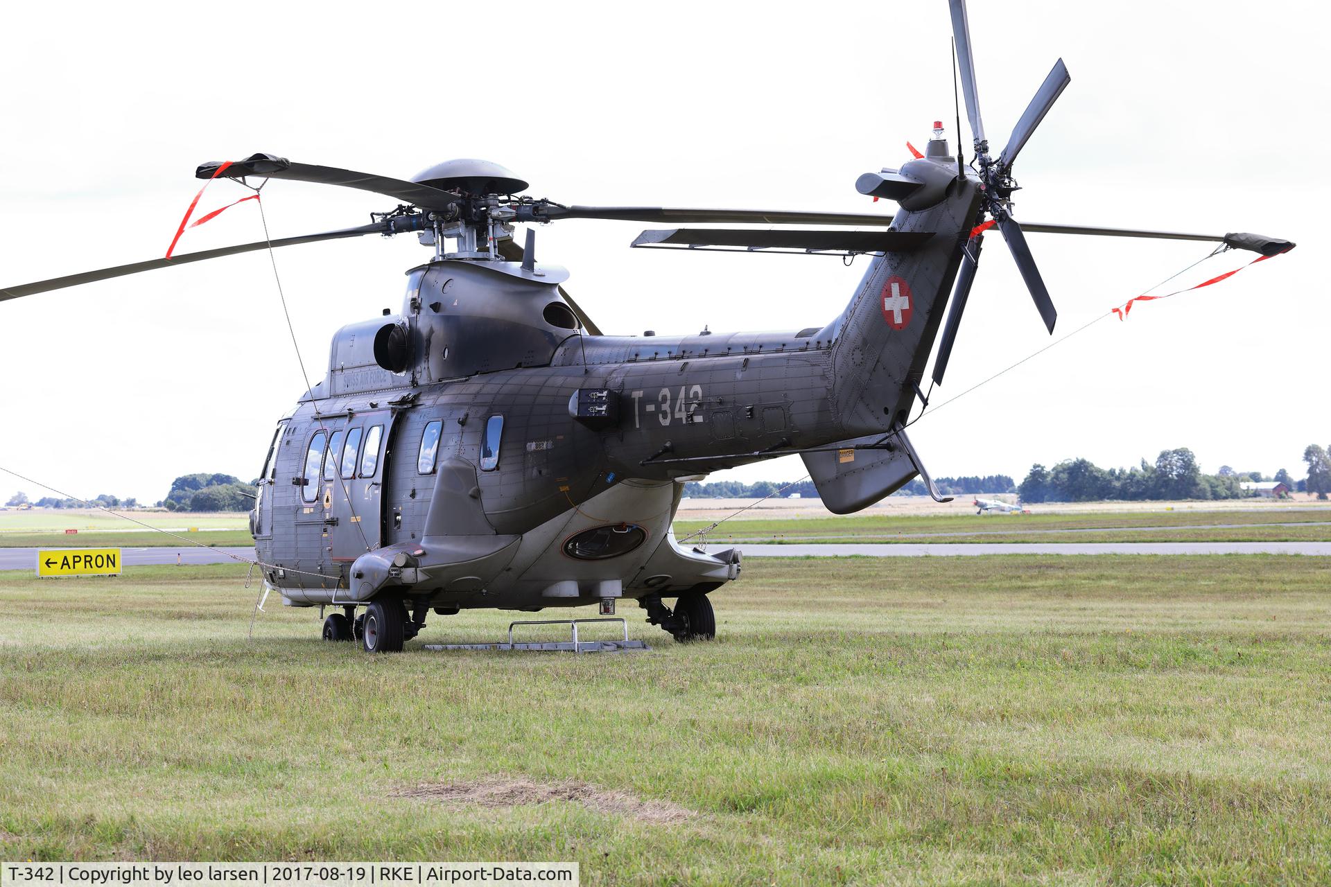 T-342, 2002 Eurocopter AS-532UL Cougar C/N 2560/MIS027, Roskilde air show 19.8.2017