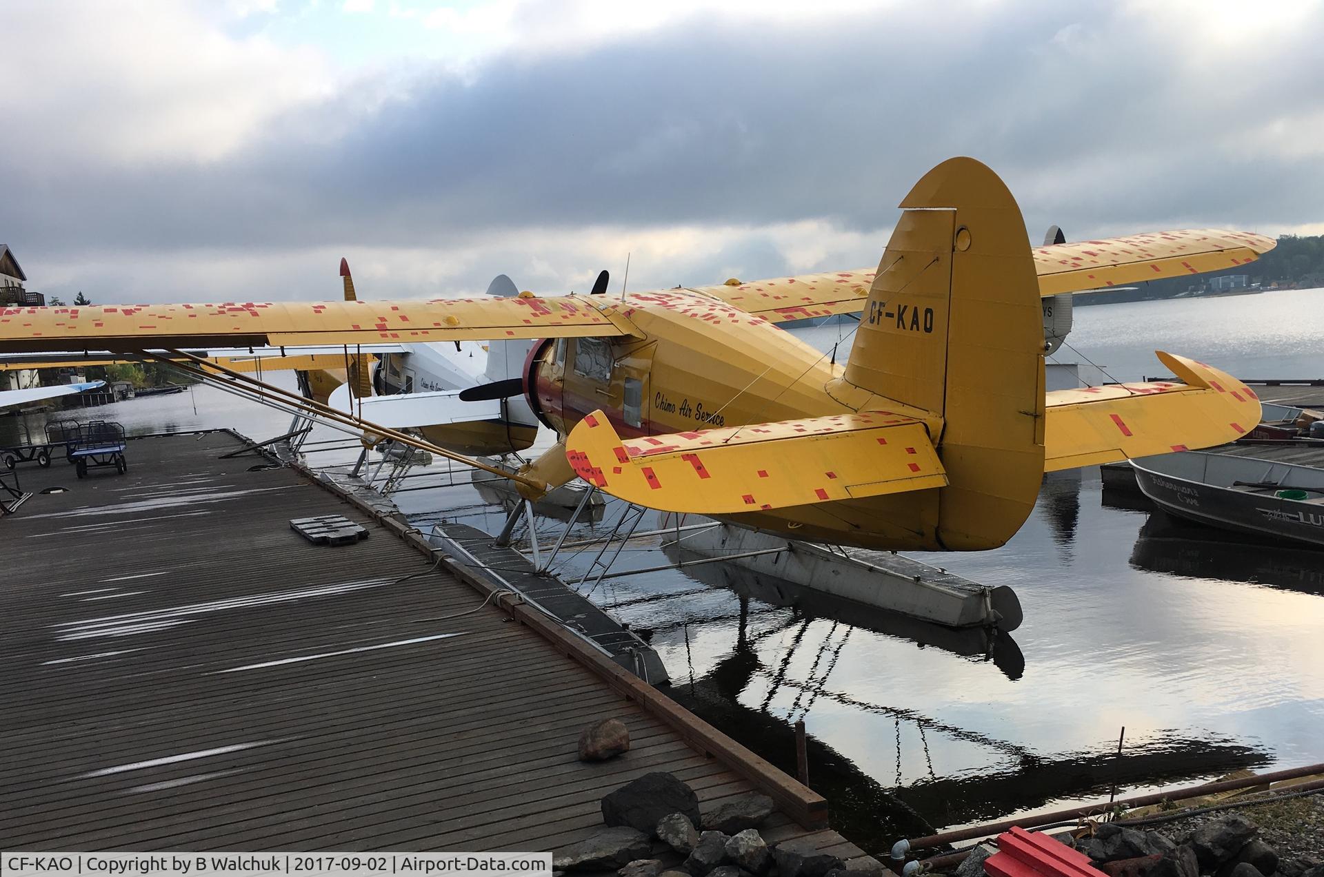 CF-KAO, 1944 Noorduyn UC-64A Norseman C/N 636, CF-KAO showing damage from hail storm July 2017