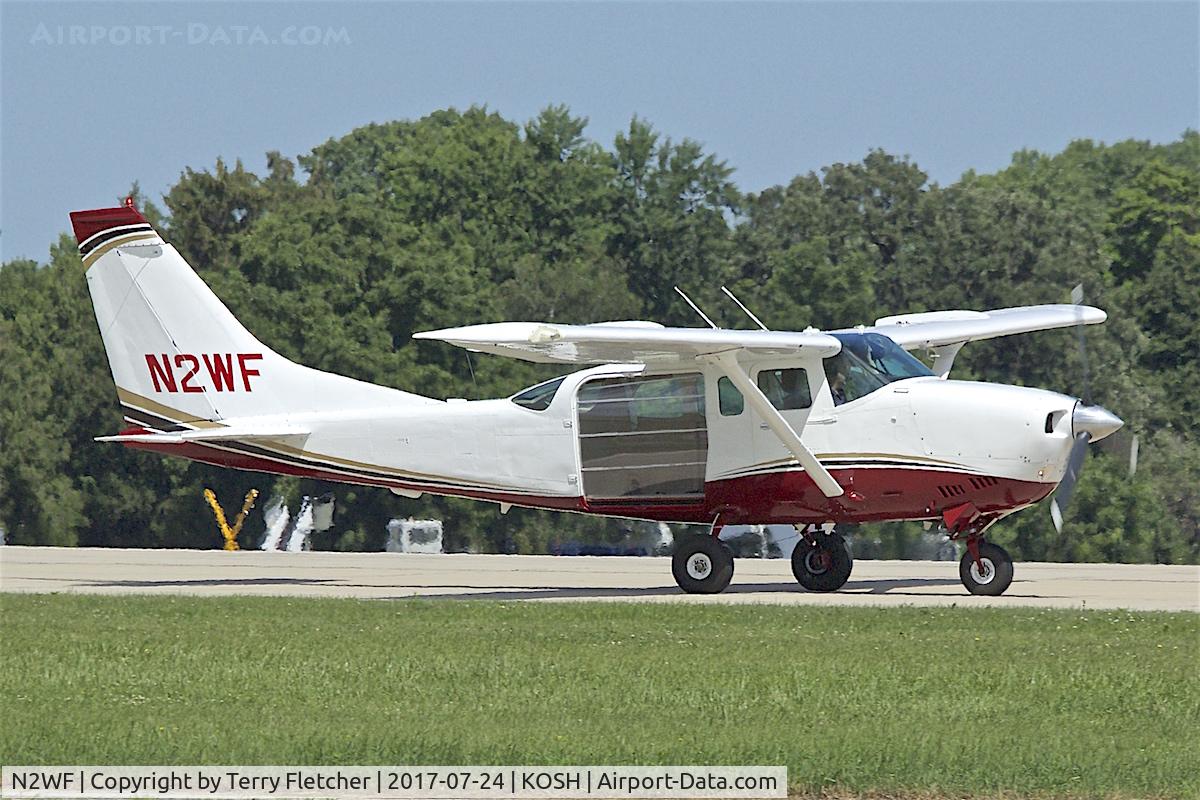 N2WF, 1975 Cessna U206F Stationair C/N U20602849, At 2017 EAA AirVenture at Oshkosh