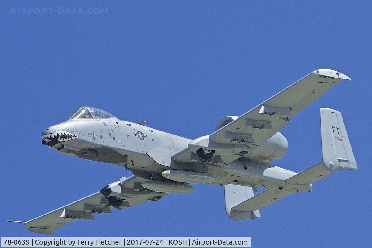 78-0639, 1978 Fairchild Republic A-10C Thunderbolt II C/N A10-0259, At 2017 EAA AirVenture at Oshkosh
