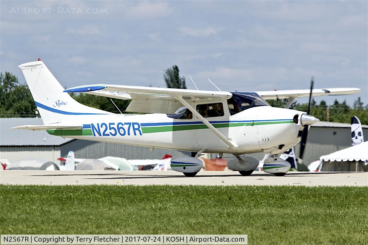N2567R, 1967 Cessna 182K Skylane C/N 18258267, At 2017 EAA AirVenture at Oshkosh