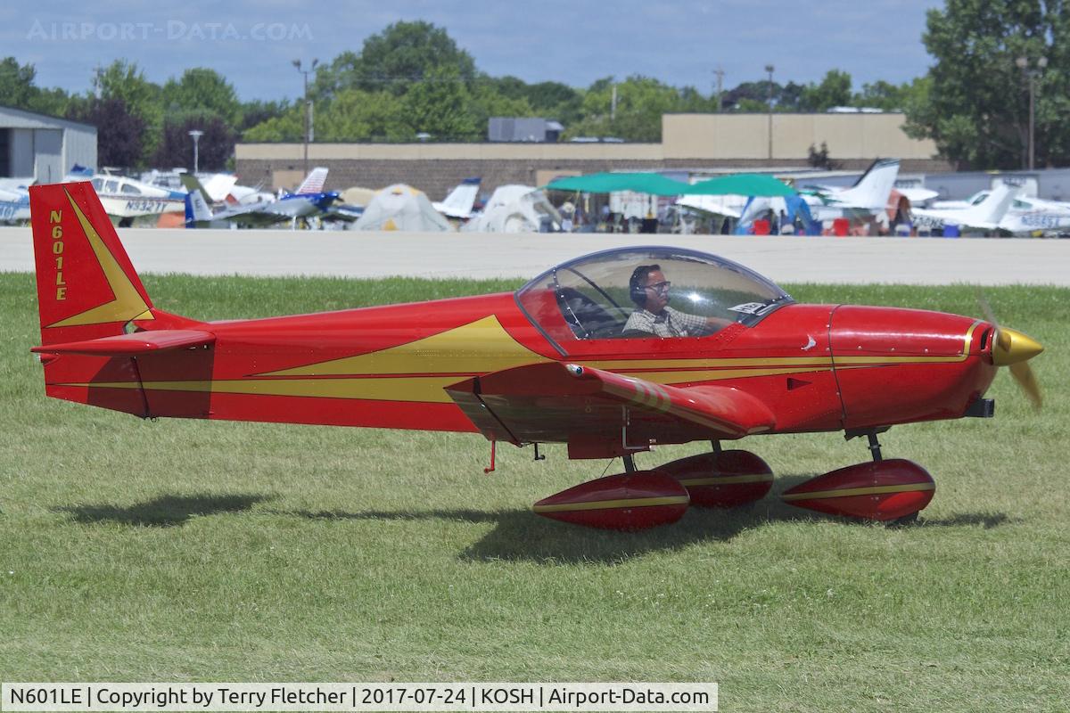 N601LE, 2005 Zenair CH-601 HDS Zodiac C/N 6-4005, At 2017 EAA AirVenture at Oshkosh