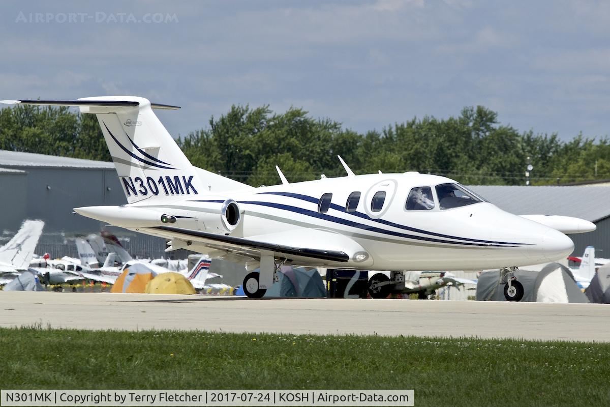 N301MK, 2008 Eclipse Aviation Corp EA500 C/N 000214, At 2017 EAA AirVenture at Oshkosh