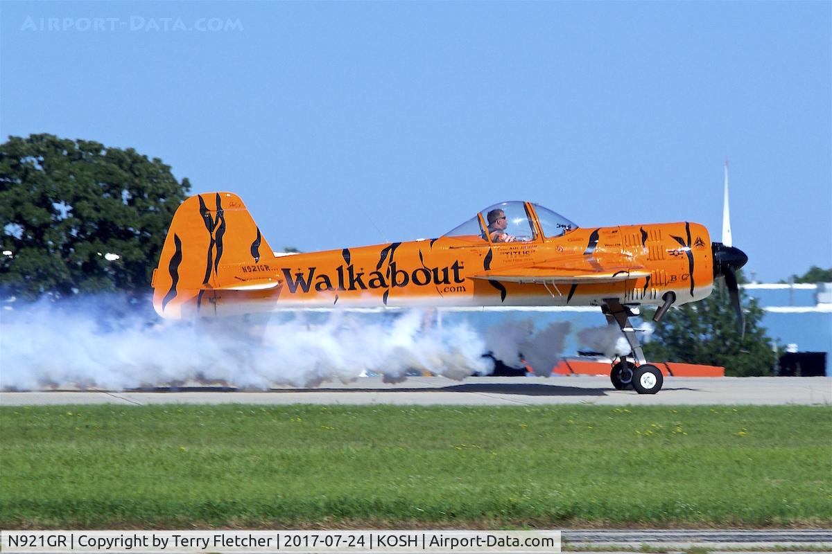 N921GR, 1993 Yakovlev Yak-55M C/N 930809, At 2017 EAA AirVenture at Oshkosh