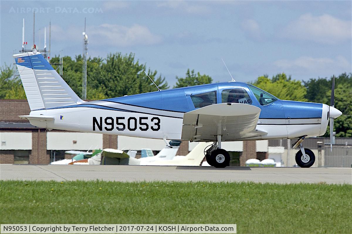 N95053, 1969 Piper PA-28-140 Cherokee C/N 28-25788, At 2017 EAA AirVenture at Oshkosh