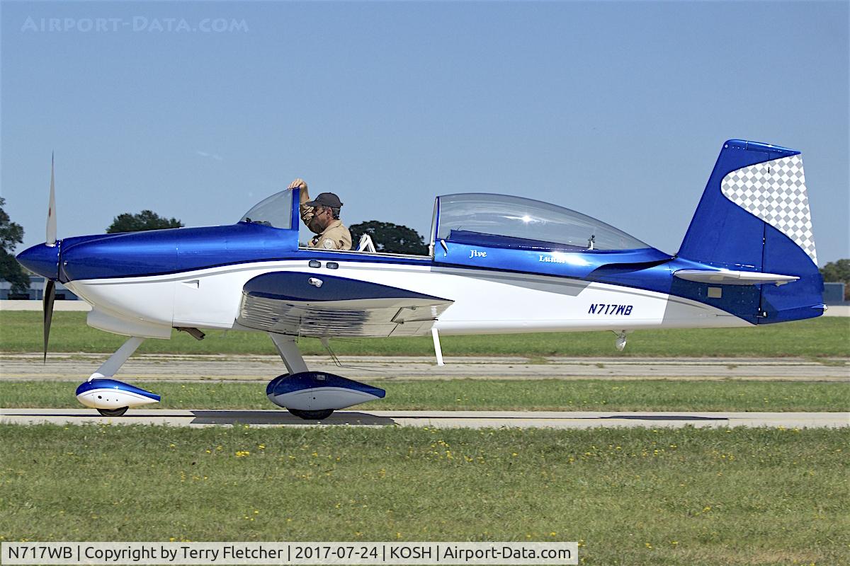 N717WB, 2006 Vans RV-8A C/N 80363, At 2017 EAA AirVenture at Oshkosh