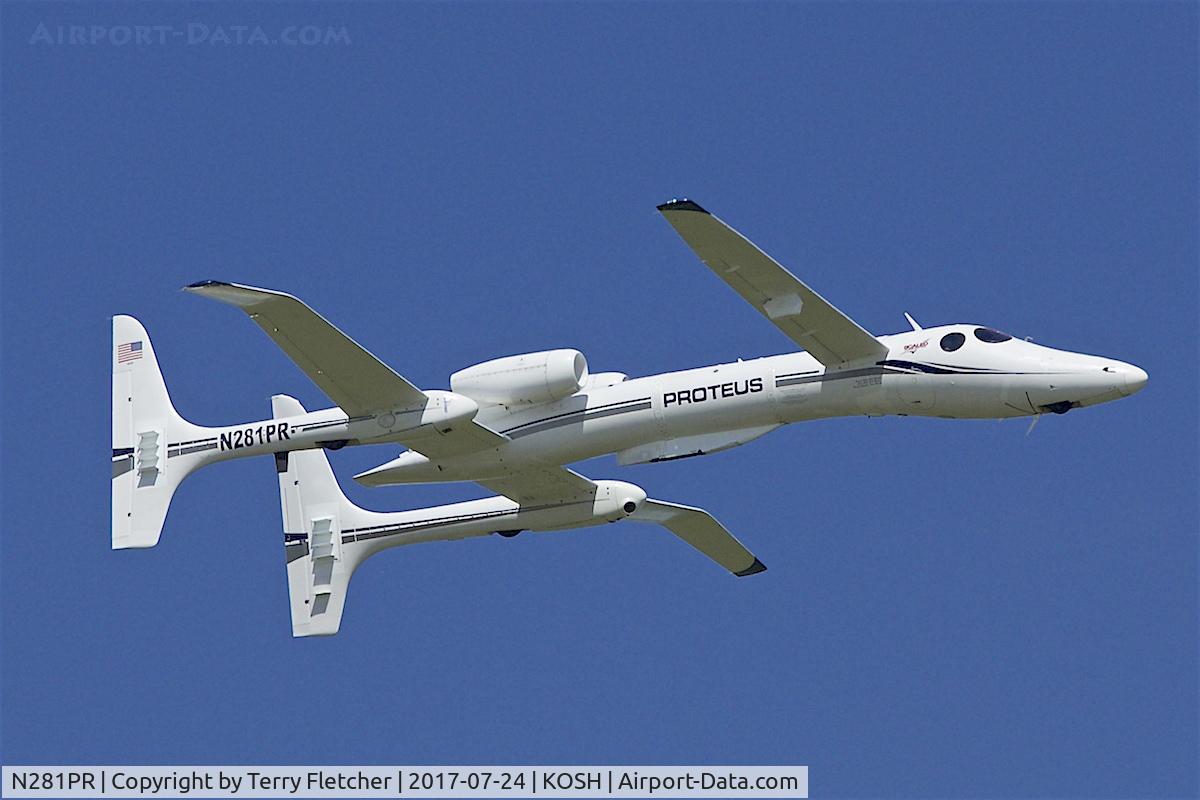 N281PR, 1998 Scaled Composites 281 C/N 001, At 2017 EAA AirVenture at Oshkosh