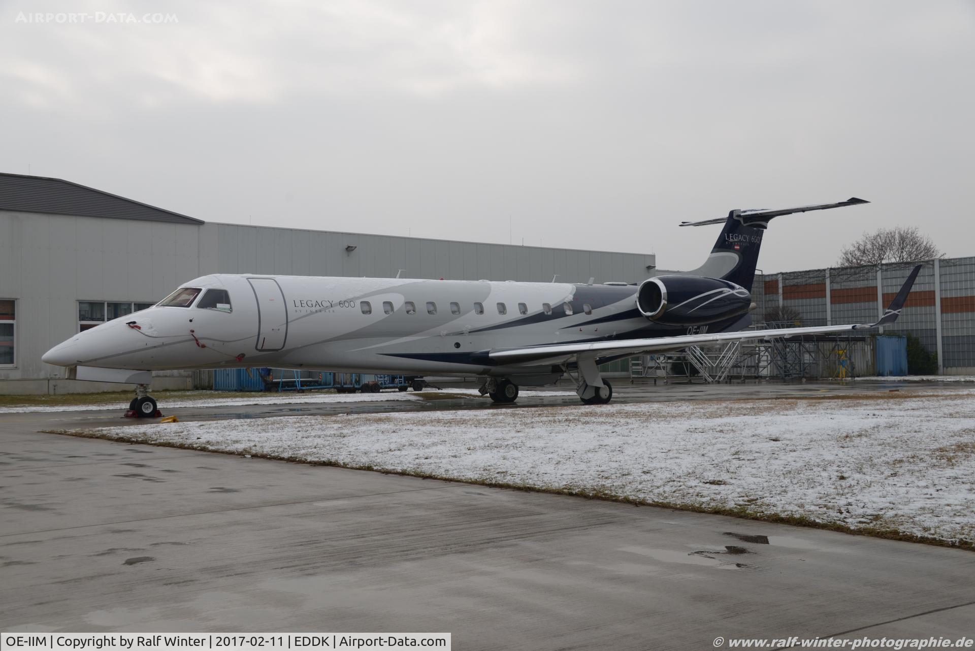 OE-IIM, 2008 Embraer EMB-135BJ Legacy C/N 14501048, Embraer EMB-135BJ Legacy 600 - MJF MJet GmbH - 14501048 - OE-IIM - 11.02.2017 - CGN