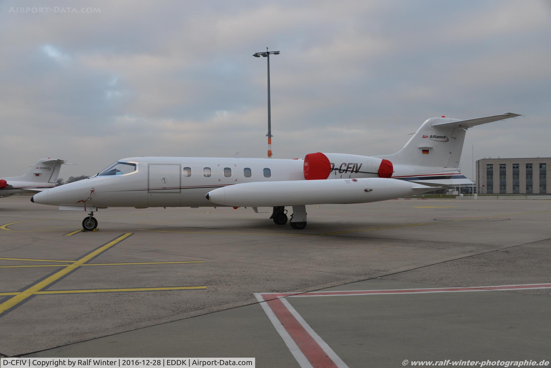 D-CFIV, 1981 Gates Learjet 35A C/N 385, Gates Learjet 35A - AYY Air Alliance Express - 35-385 - D.CFIV - 28.12.2016 - CGN