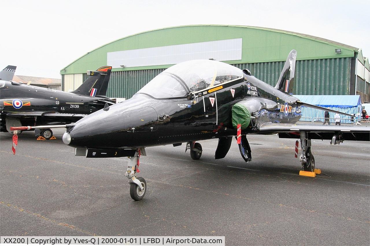 XX200, 1978 Hawker Siddeley Hawk T.1A C/N 047/312047, Hawker Siddeley Hawk T.1A, Static display, Bordeaux-Mérignac Air Base 106 (LFBD-BOD) Open day 2017