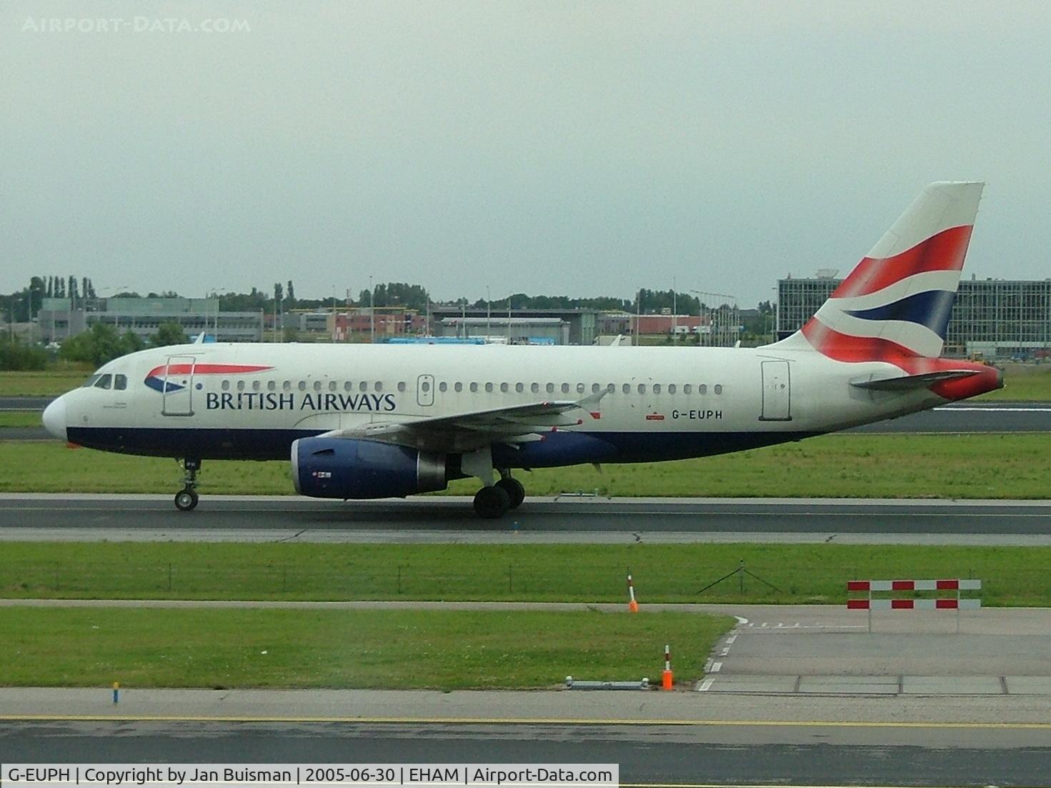 G-EUPH, 2000 Airbus A319-131 C/N 1225, British Airways
