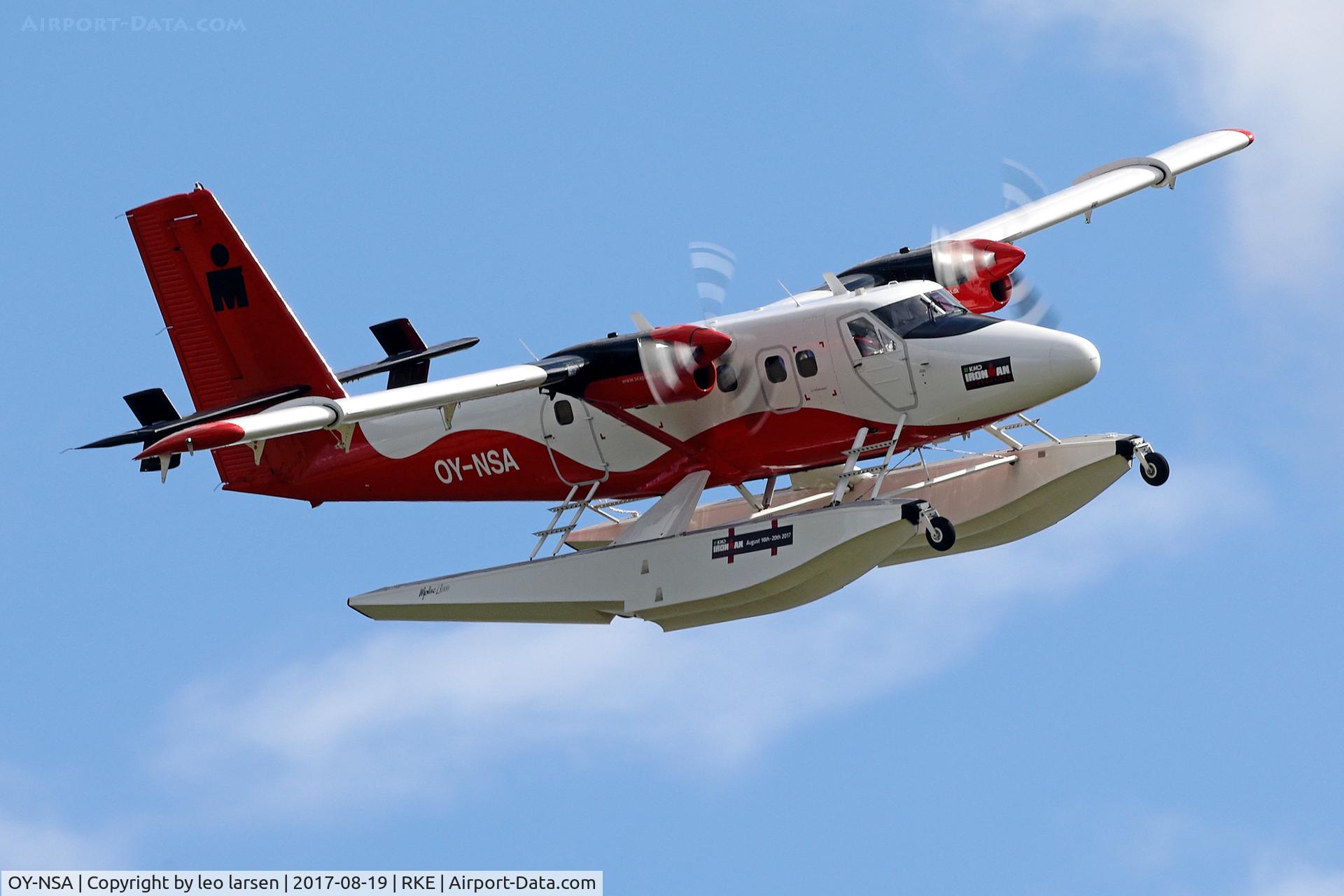 OY-NSA, 1978 De Havilland Canada DHC-6-300 Twin Otter C/N 577, Roskilde Air Show 19.8.2017