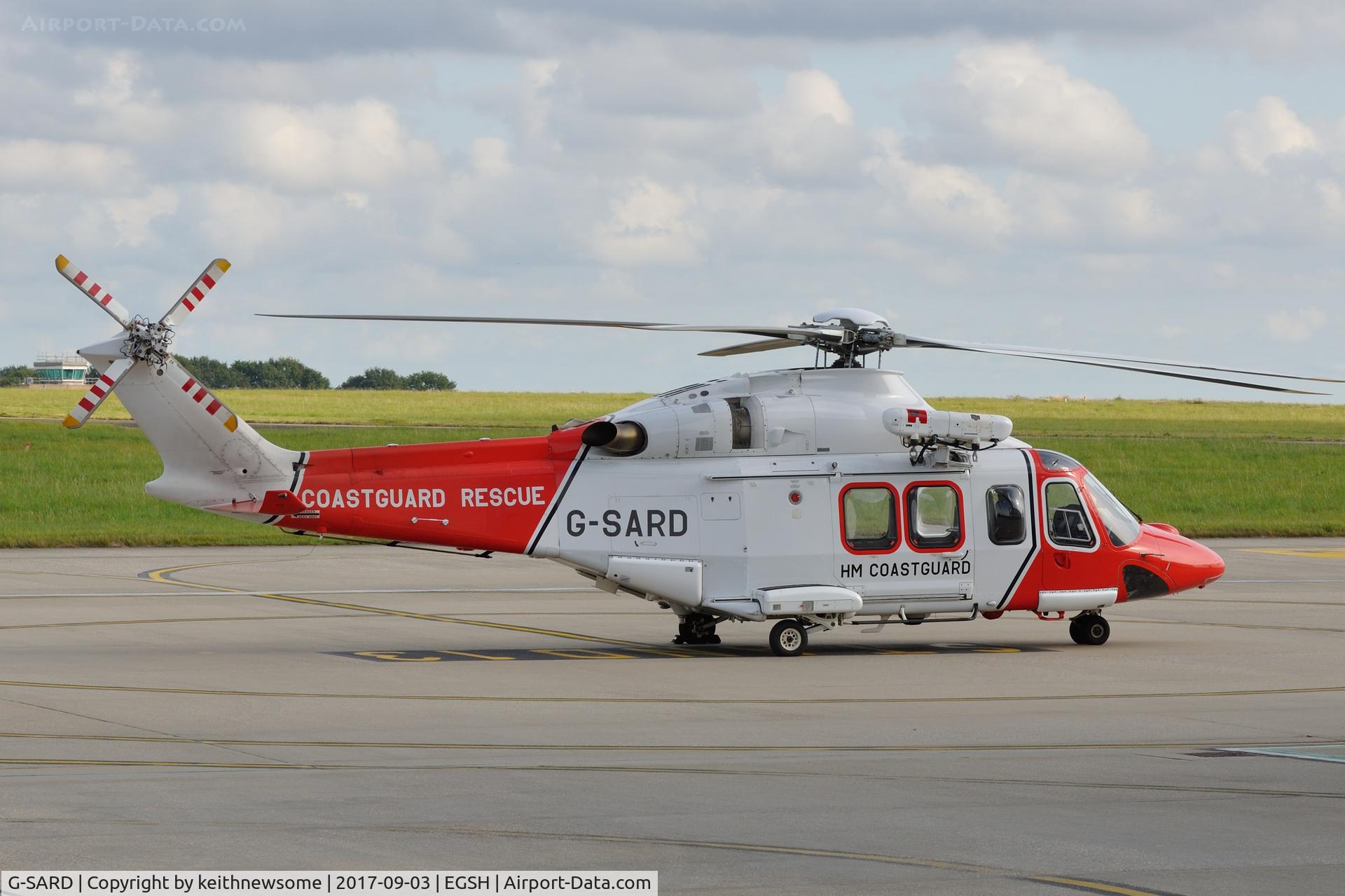 G-SARD, 2007 AgustaWestland AW-139 C/N 31208, Rare outside view.