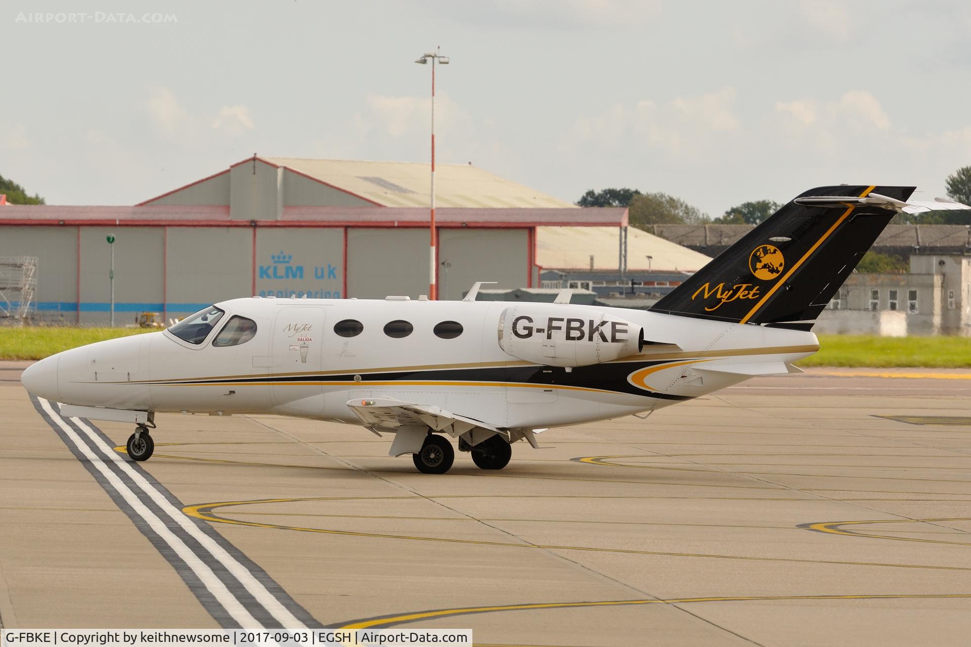 G-FBKE, 2010 Cessna 510 Citation Mustang Citation Mustang C/N 510-0334, Regular Visitor.