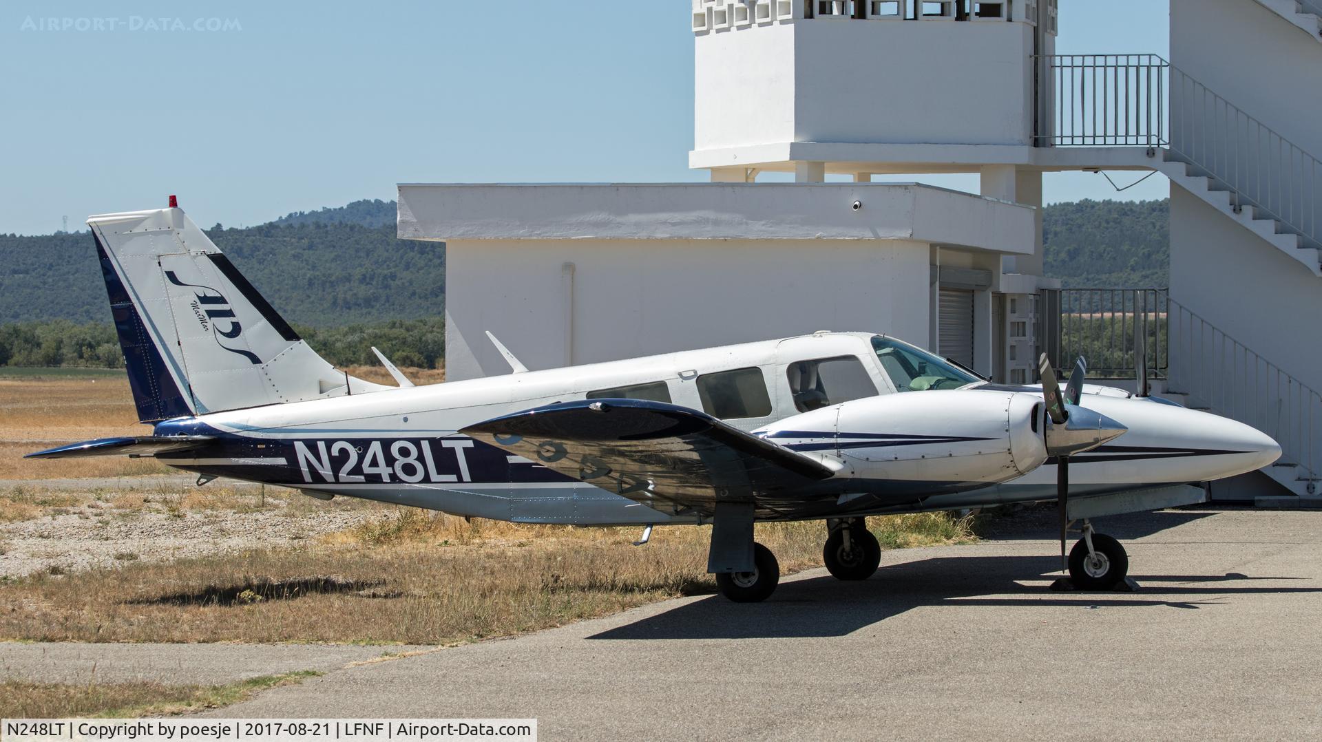 N248LT, 1975 Piper PA-34-200T Seneca II C/N 34-7570019, At Vinon LFNF.