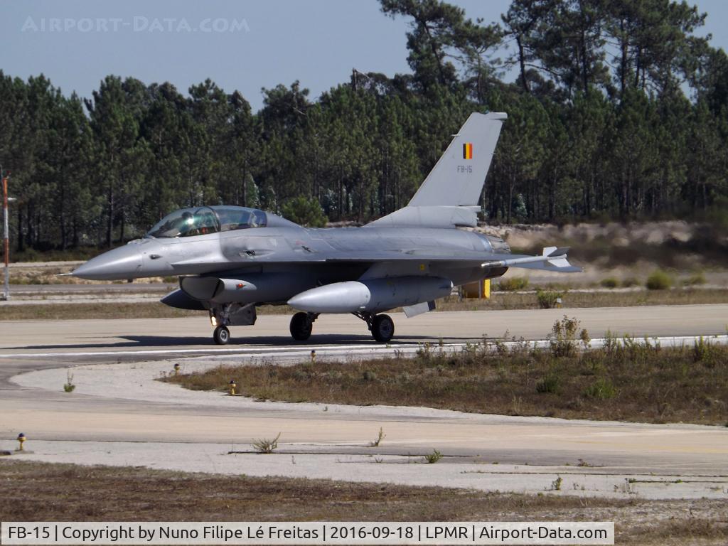 FB-15, General Dynamics F-16BM Fighting Falcon C/N 6J-15, During the LPMR open day.