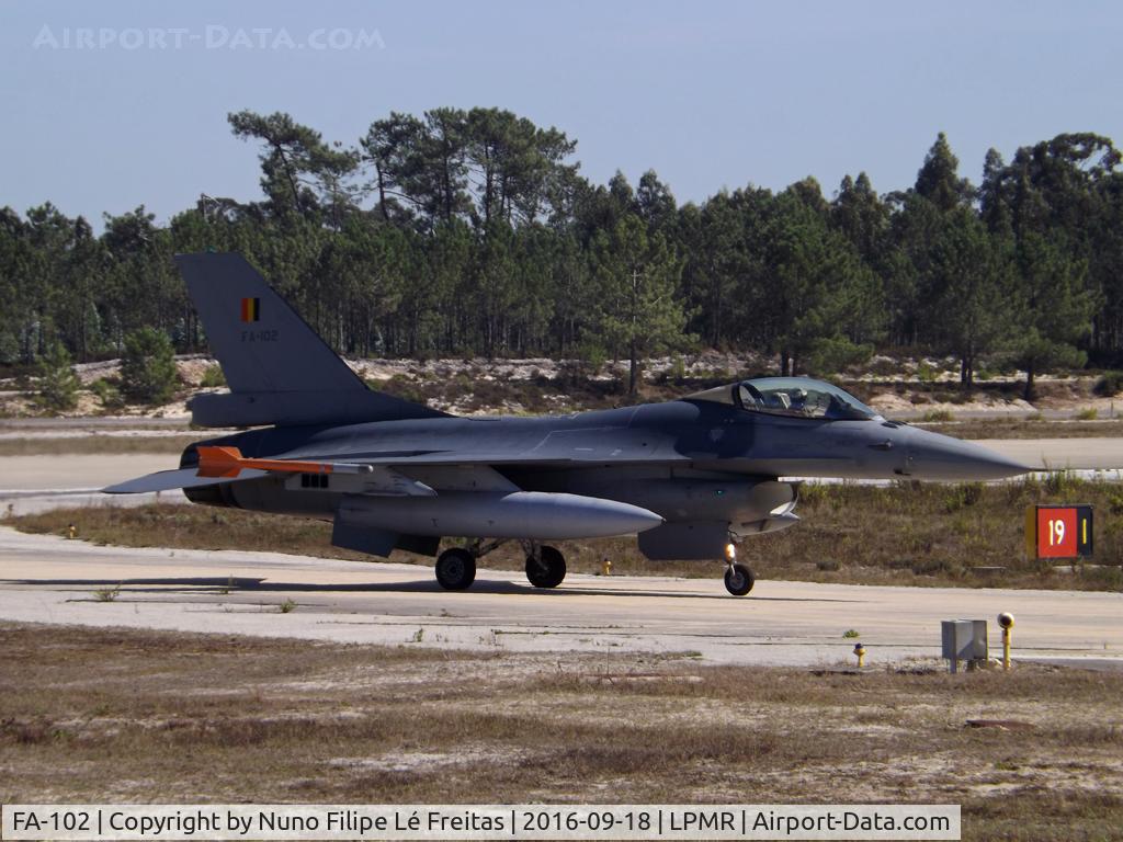 FA-102, SABCA F-16AM Fighting Falcon C/N 6H-102, During the LPMR open day.